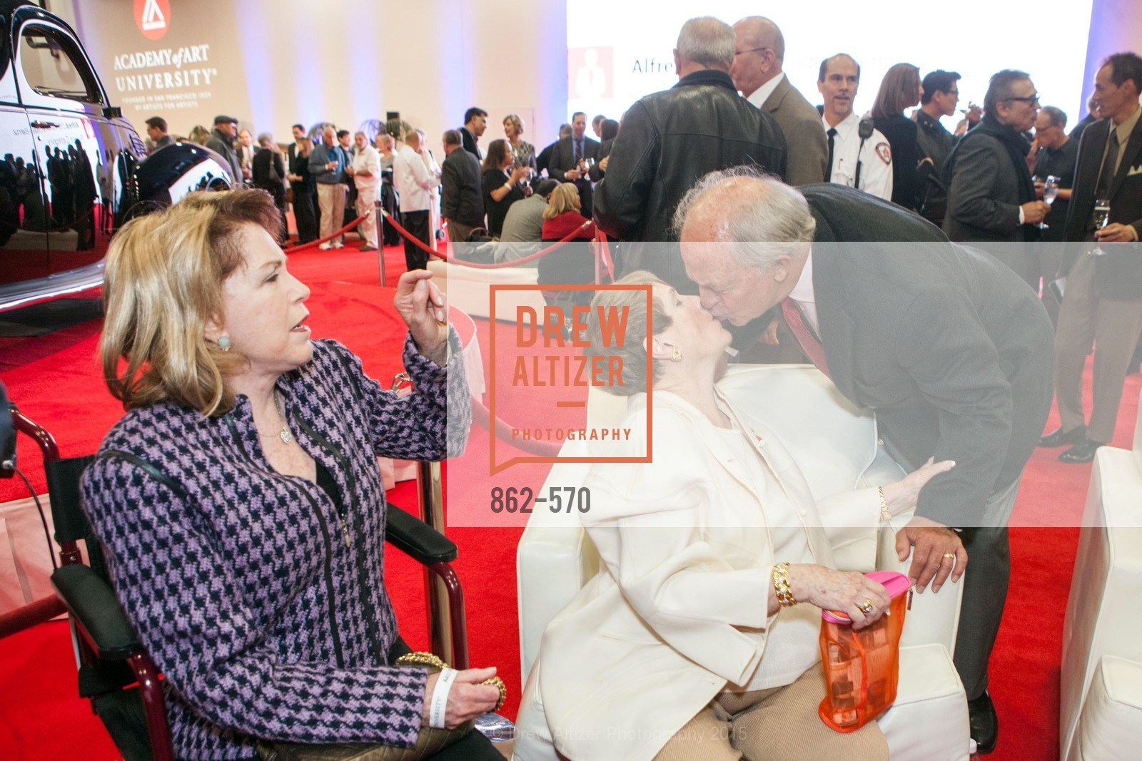 Vel Cox, Susanne Stephens, Academy of Art University Reception at the 58th Annual SF International Auto Show, Moscone Convention Center. 747 Howard St, November 20th, 2015