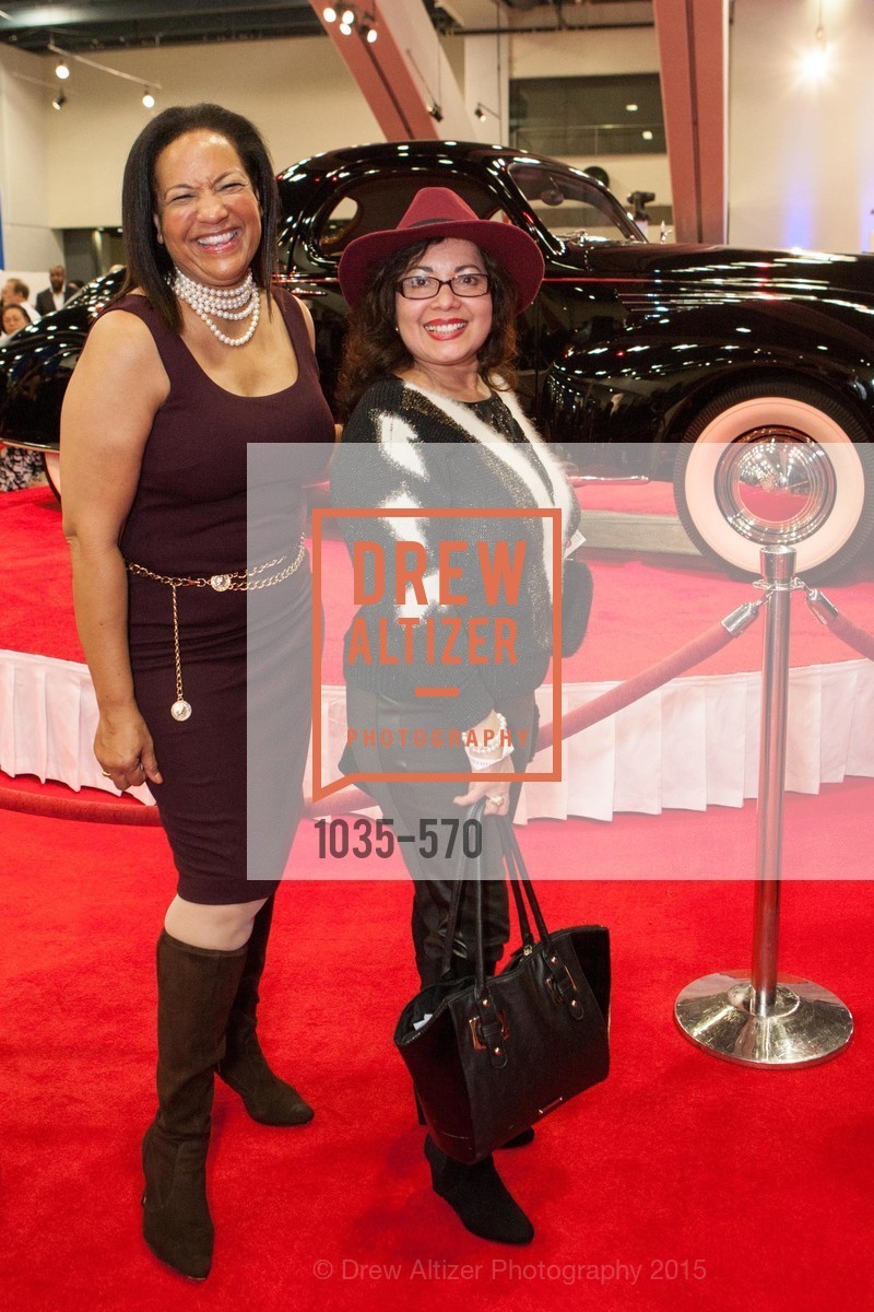 Karen Clopton, Maria-Lydia Nunez, Academy of Art University Reception at the 58th Annual SF International Auto Show, Moscone Convention Center. 747 Howard St, November 20th, 2015, Photo #1035-570 Karen Clopton, Maria-Lydia Nunez, Photo #1035-570
