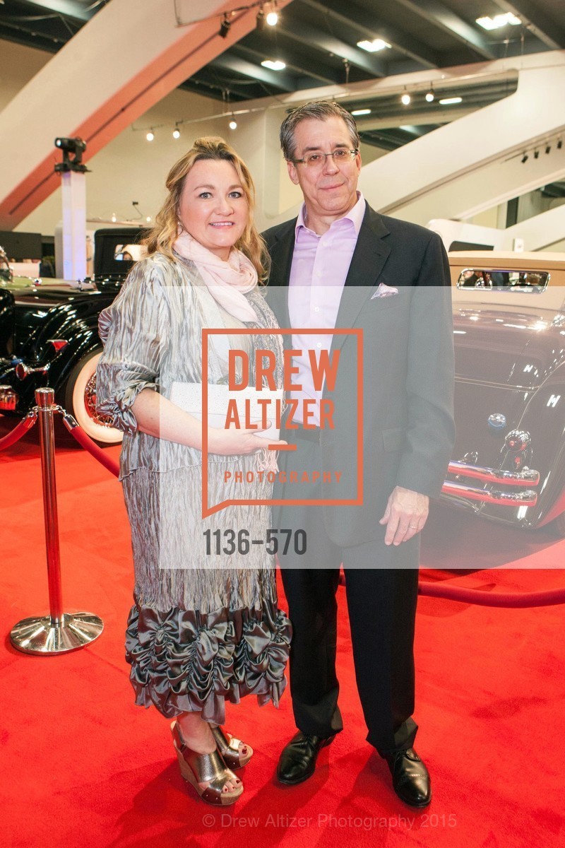 Irene Waldman, Brian Costello, Academy of Art University Reception at the 58th Annual SF International Auto Show, Moscone Convention Center. 747 Howard St, November 20th, 2015, Photo #1136-570 Irene Waldman, Brian Costello, Photo #1136-570