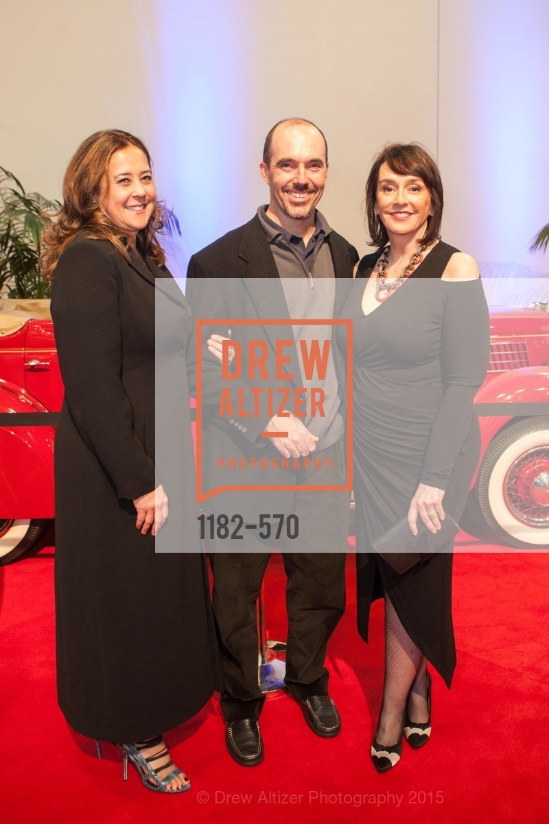 Susanne Dunnigan, Brendon Dunnigan, Elisa Stephens, Academy of Art University Reception at the 58th Annual SF International Auto Show, Moscone Convention Center. 747 Howard St, November 20th, 2015,Drew Altizer, Drew Altizer Photography, full-service agency, private events, San Francisco photographer, photographer california