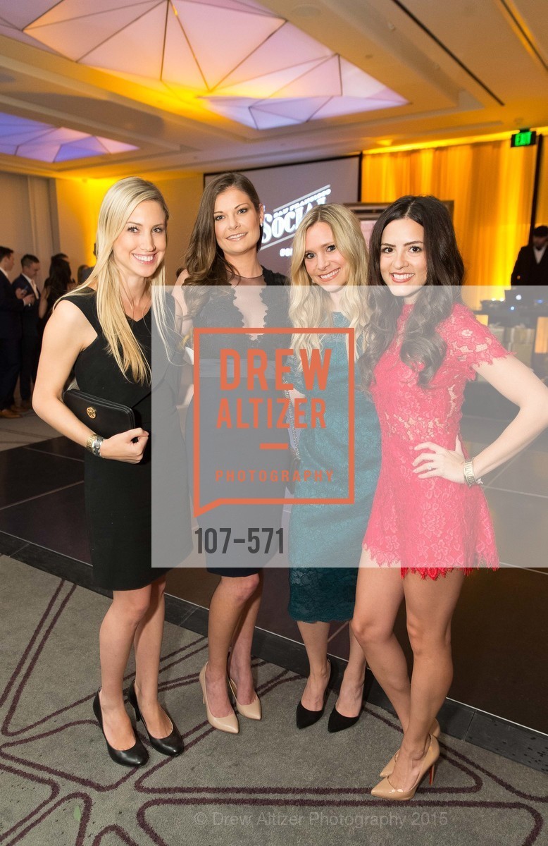 Mackenzie Corbett, Mandy Killion, Sarah Clifford, Maria Morales, The 10th Annual San Francisco Social, W Hotel. 181 3rd St, November 21st, 2015, Photo #107-571 Mackenzie Corbett, Mandy Killion, Sarah Clifford, Maria Morales, Photo #107-571