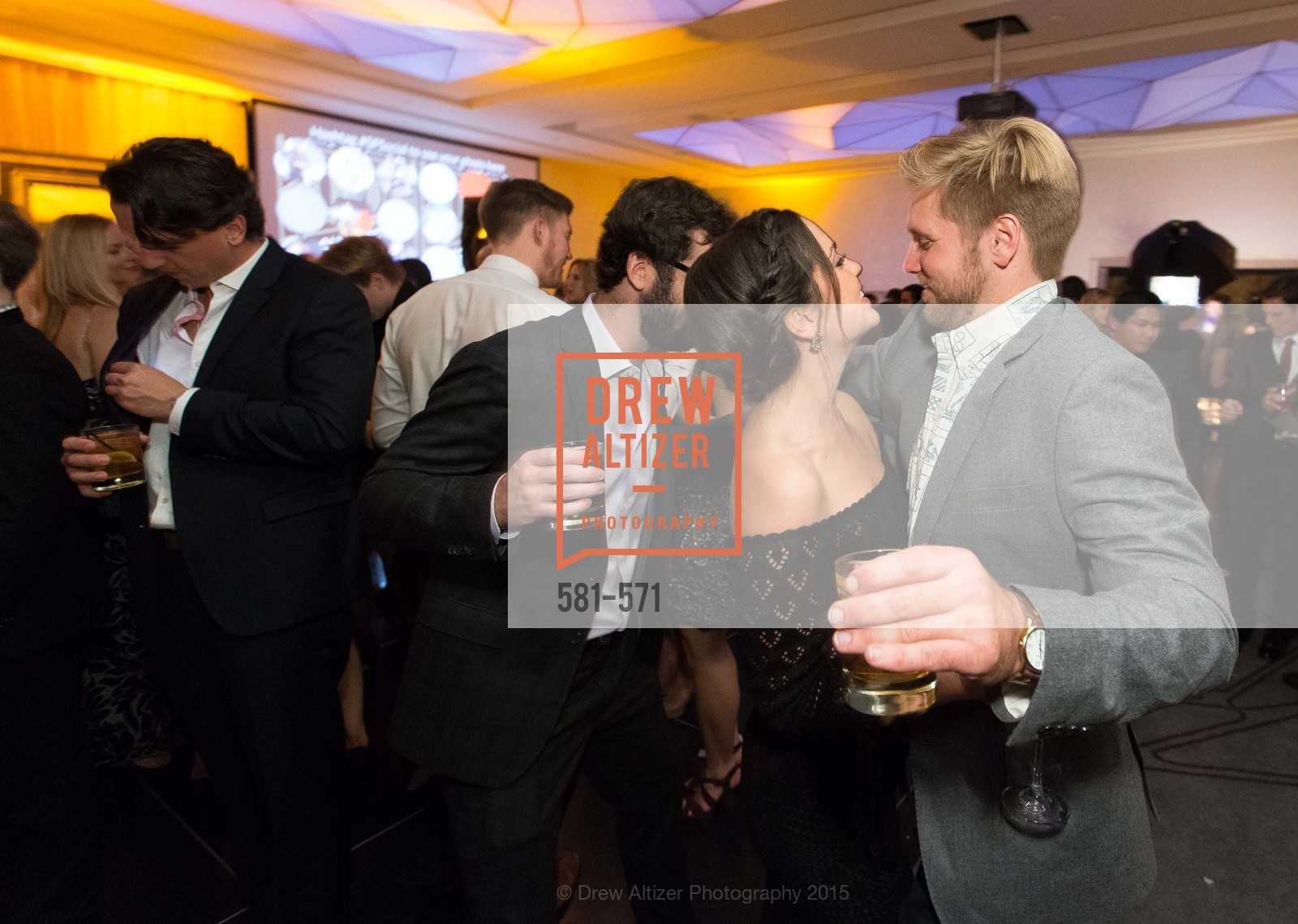 Kyle Withyzombe, Hannah Schmunk, Nick Price, The 10th Annual San Francisco Social, W Hotel. 181 3rd St, November 21st, 2015, Photo #581-571 Kyle Withyzombe, Hannah Schmunk, Nick Price, Photo #581-571