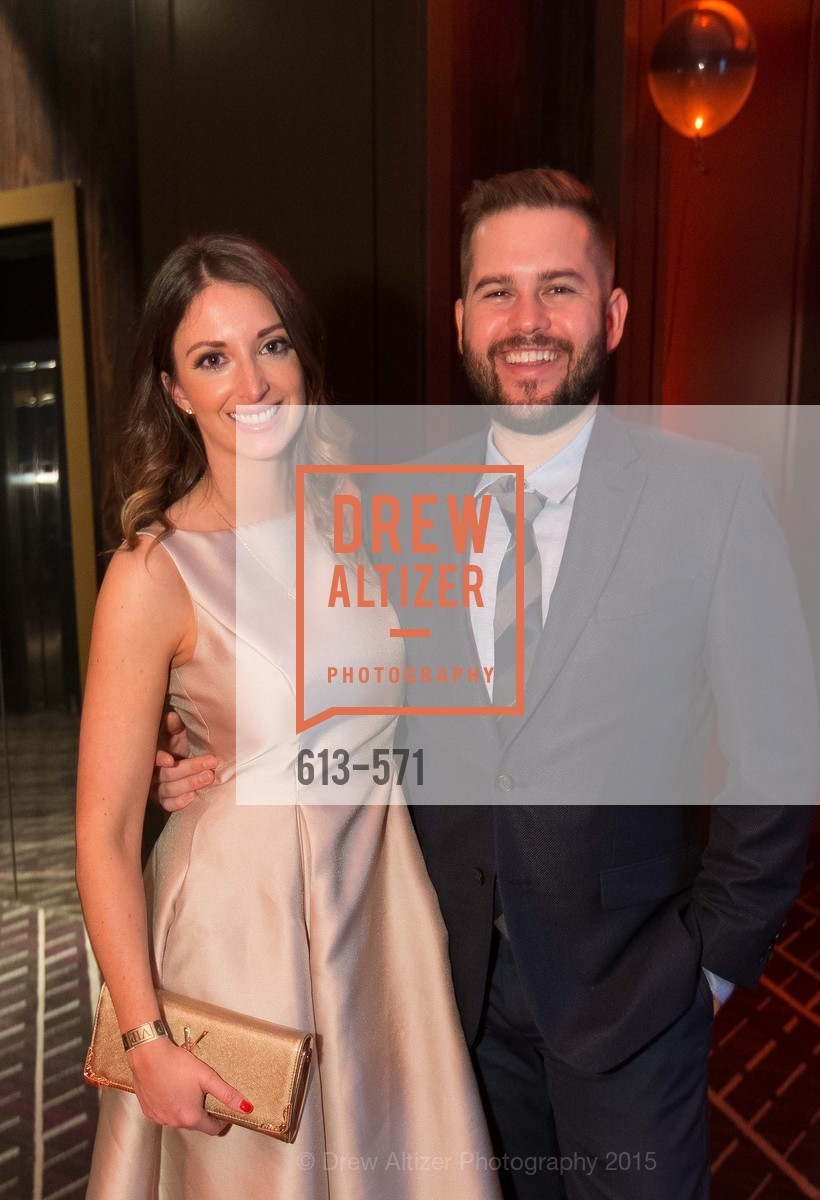 Madison Ginnett, Evan Allumbaugh, The 10th Annual San Francisco Social, W Hotel. 181 3rd St, November 21st, 2015, Photo #613-571 Madison Ginnett, Evan Allumbaugh, Photo #613-571