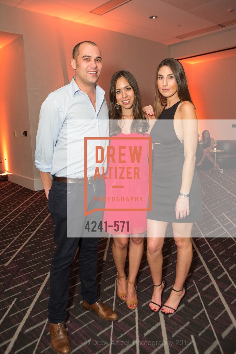 Josh Phelps, Sloan Lehman, Olivia Stutz, The 10th Annual San Francisco Social, W Hotel. 181 3rd St, November 21st, 2015, Photo #4241-571 Josh Phelps, Sloan Lehman, Olivia Stutz, Photo #4241-571