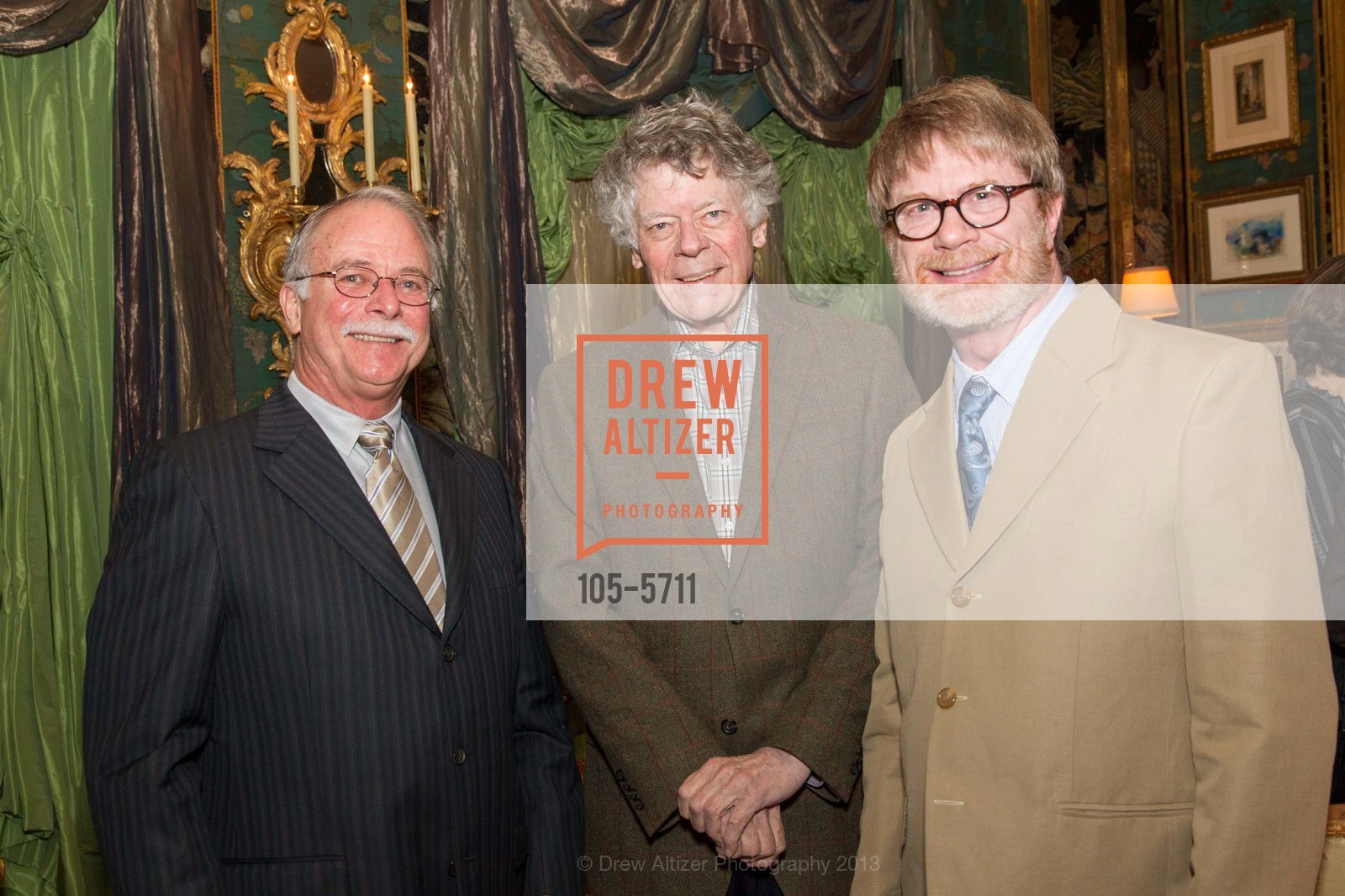 Frank Jernigan, Gordon P. Getty, Andrew Faulk, SF Performances Cocktail Reception, US, February 25th, 2013, Photo #105-5711 Frank Jernigan, Gordon P. Getty, Andrew Faulk, Photo #105-5711