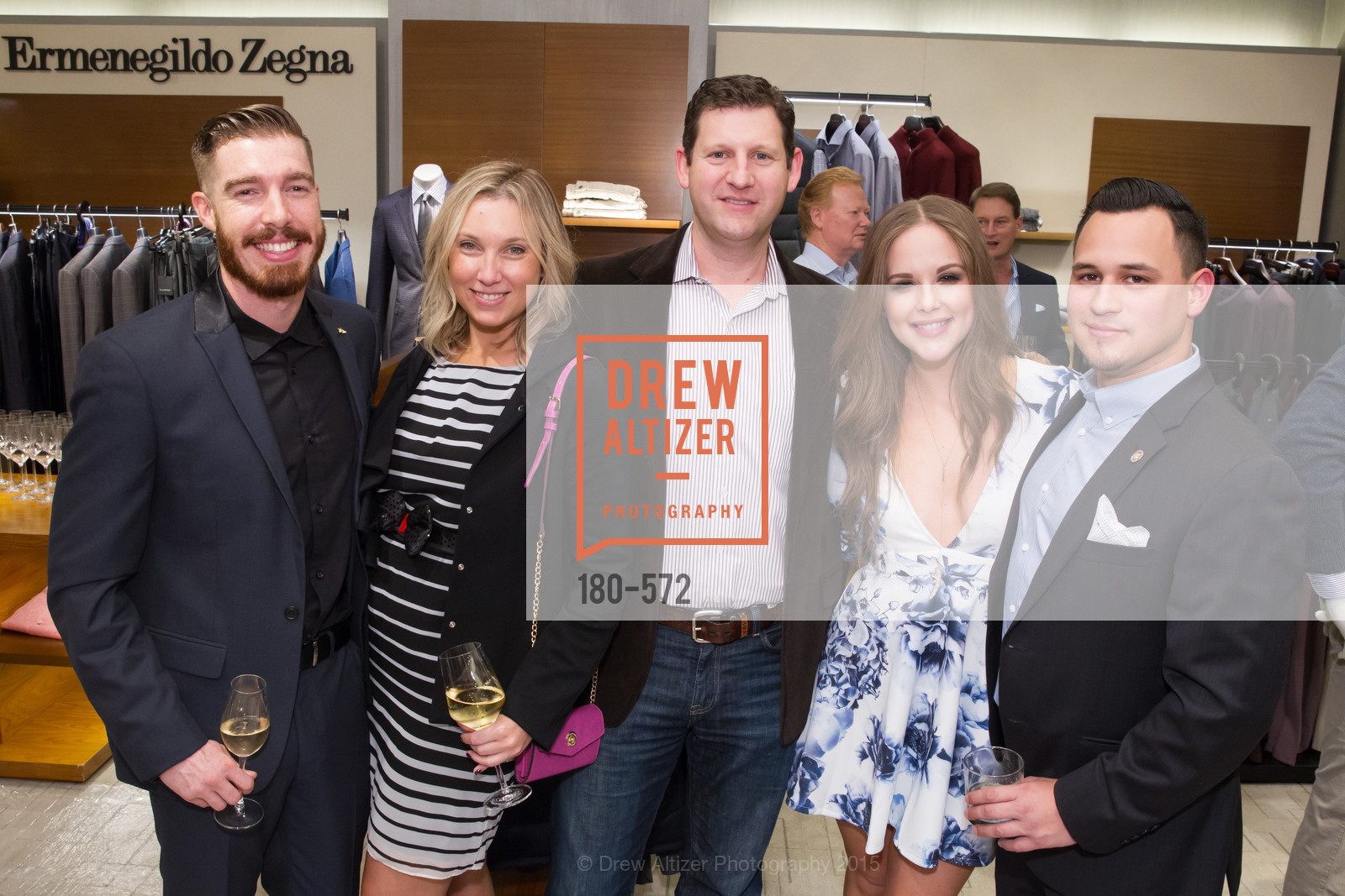 Sean Christie, Nicole Maines, Peter Maines, Dena Waterman, Nathan Boyce, Neiman Marcus Walnut Creek welcomes neighbors ROOFTOP and Teleferic Barcelona, Neiman Marcus. 1000 South Main Street, November 20th, 2015