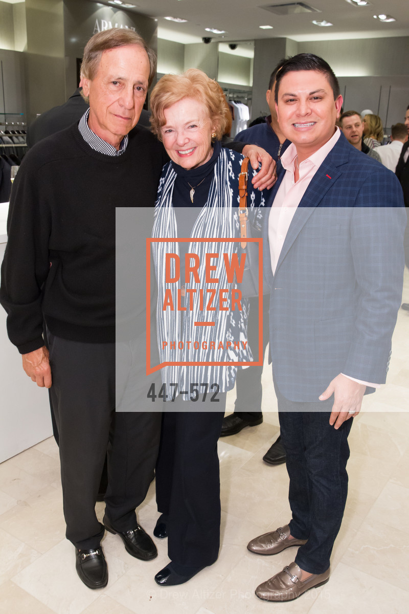 Dick Savetnik, Marsha Savetnik, Manny Balbi, Neiman Marcus Walnut Creek welcomes neighbors ROOFTOP and Teleferic Barcelona, Neiman Marcus. 1000 South Main Street, November 20th, 2015,Drew Altizer, Drew Altizer Photography, full-service agency, private events, San Francisco photographer, photographer california