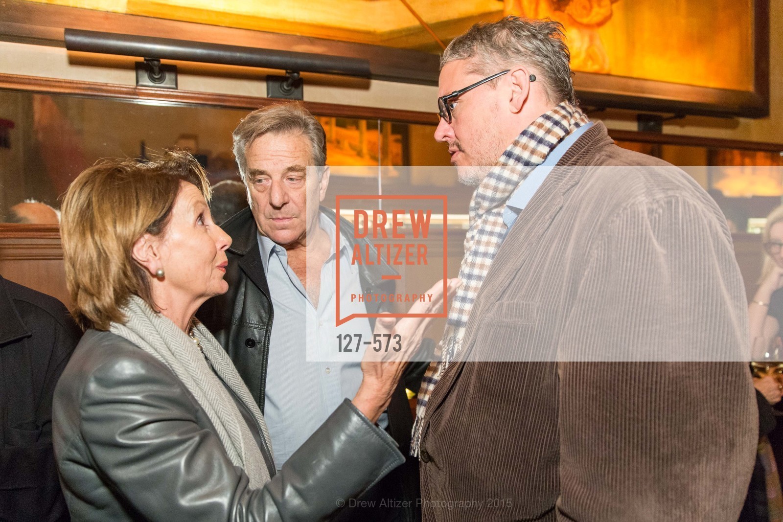 Nancy Pelosi, Paul Pelosi, Adam McKay, Photo #127-573