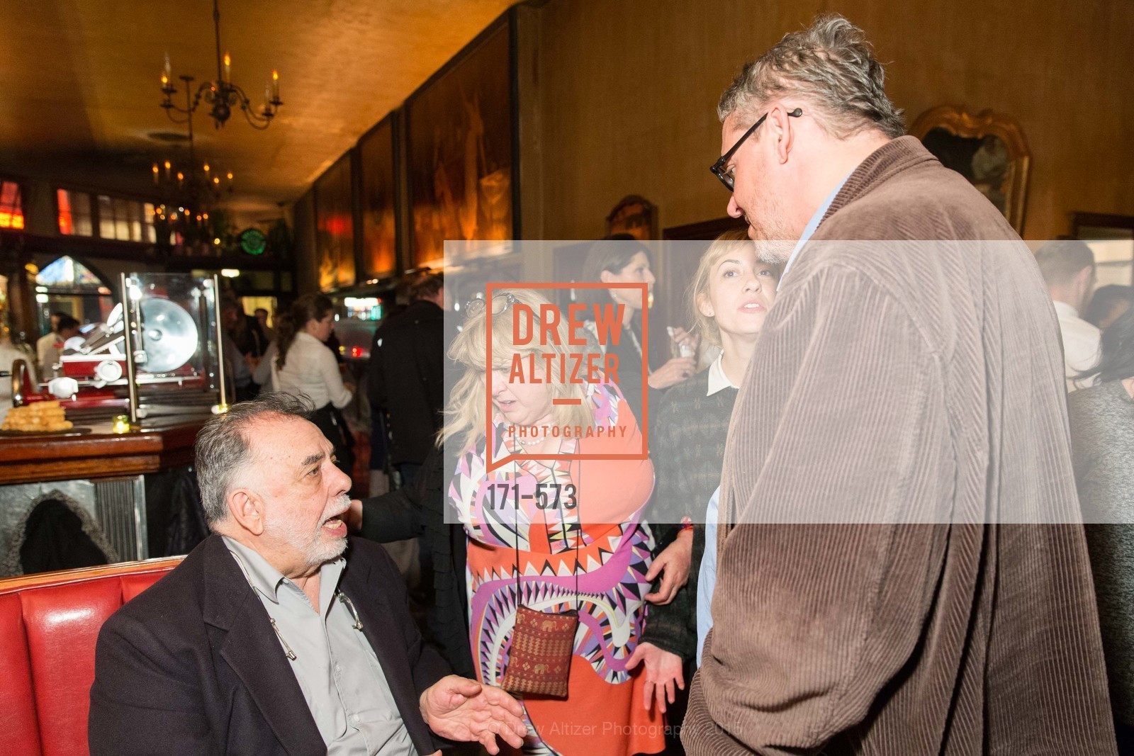 Francis Ford Coppola, Colleen Camp, Gia Coppola, Adam McKay, Photo #171-573