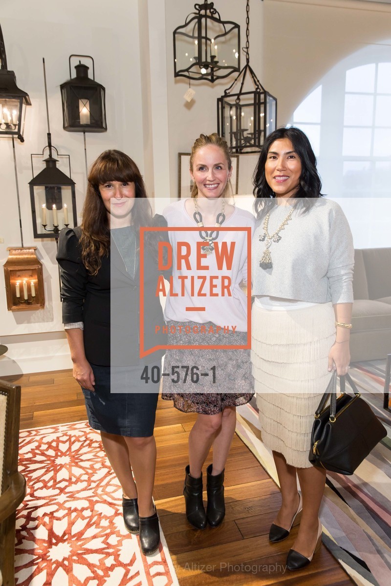 Miranda Jones, Chloei Warner, Ximena Sarango, SF FALL ANTIQUES SHOW Designer's Circle Cocktail Party at HEWN, US, Photo #40-576-1 Miranda Jones, Chloei Warner, Ximena Sarango, Photo #40-576-1