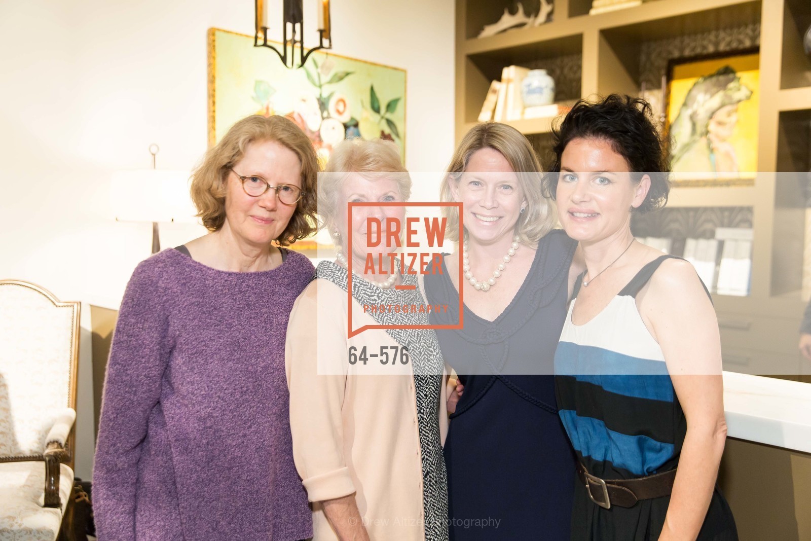 Linda Horning, Kay Evans, Ariane Trimuschat, Katherine Jacobus, SF FALL ANTIQUES SHOW Designer's Circle Cocktail Party at HEWN, US, September 23rd, 2014,Drew Altizer, Drew Altizer Photography, full-service event agency, private events, San Francisco photographer, photographer California