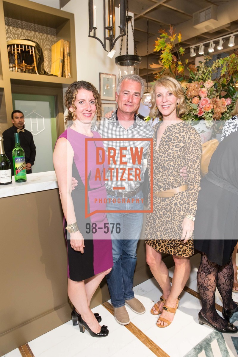 Kathleen Navarra, Kurt Neubert, Laura Hunt, SF FALL ANTIQUES SHOW Designer's Circle Cocktail Party at HEWN, US, Photo #98-576 Kathleen Navarra, Kurt Neubert, Laura Hunt, Photo #98-576