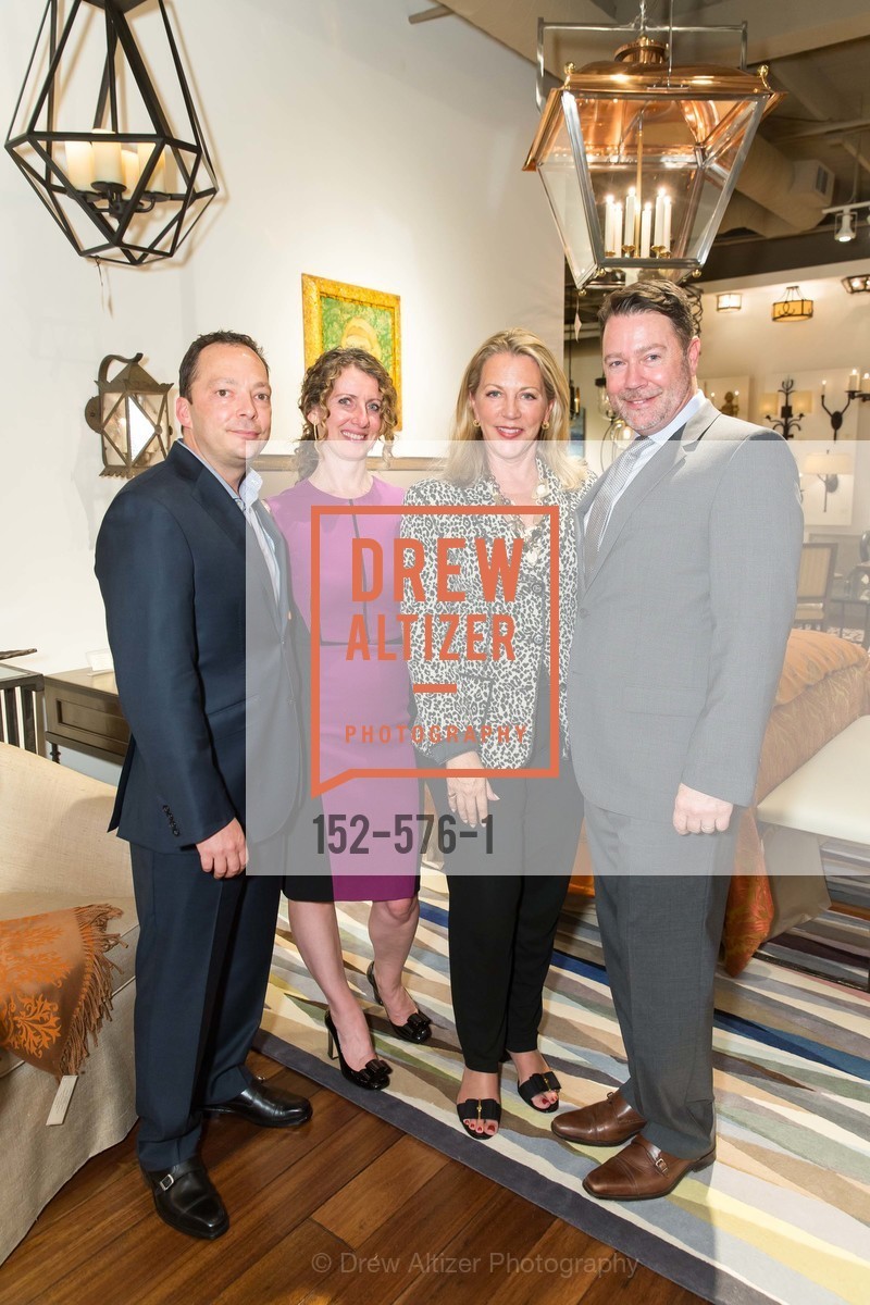 Peter West, Kathleen Navarra, Suzanne Tucker, Jeff Holt, SF FALL ANTIQUES SHOW Designer's Circle Cocktail Party at HEWN, US, September 23rd, 2014,Drew Altizer, Drew Altizer Photography, full-service event agency, private events, San Francisco photographer, photographer California