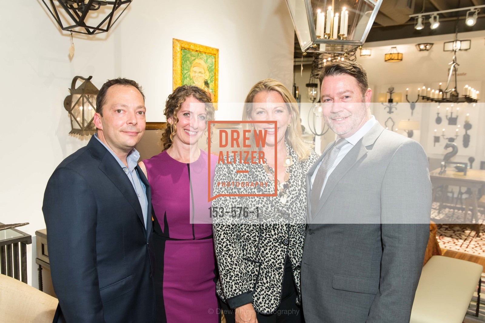 Peter West, Kathleen Navarra, Suzanne Tucker, Jeff Holt, SF FALL ANTIQUES SHOW Designer's Circle Cocktail Party at HEWN, US, September 23rd, 2014,Drew Altizer, Drew Altizer Photography, full-service agency, private events, San Francisco photographer, photographer california