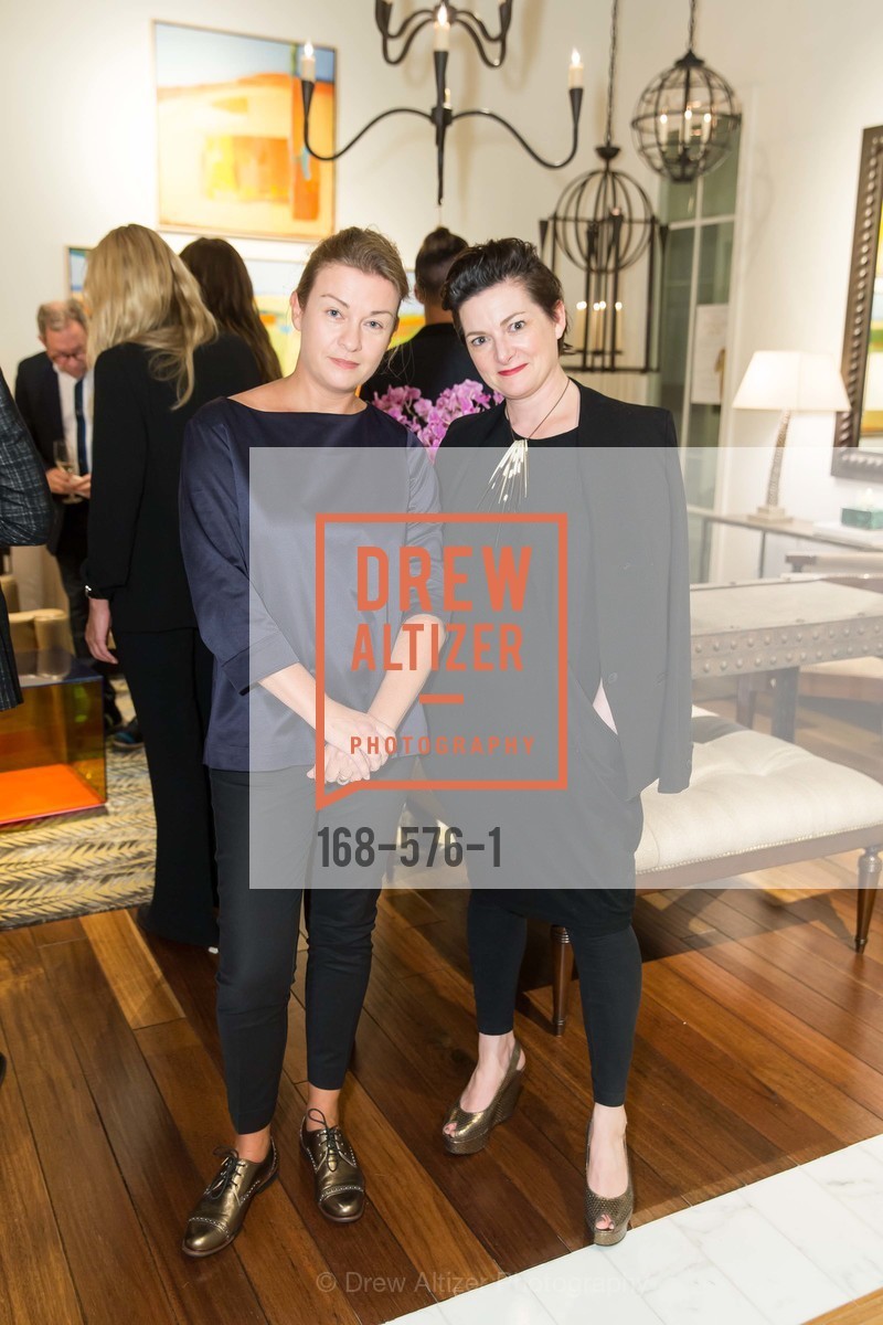 Vera Vandenbosch, Lisa Carol, SF FALL ANTIQUES SHOW Designer's Circle Cocktail Party at HEWN, US, September 23rd, 2014