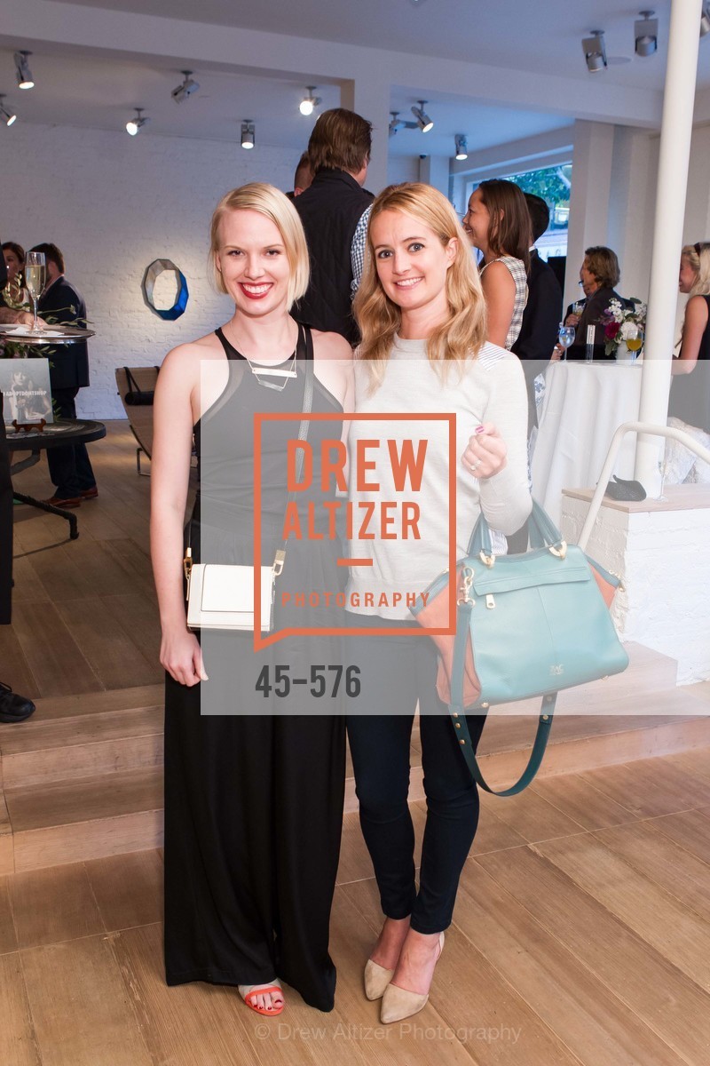 Emily Harrison, Ashley Fagan, SF FALL ANTIQUES SHOW Designer's Circle Cocktail Party at HEWN, US, Photo #45-576 Emily Harrison, Ashley Fagan, Photo #45-576