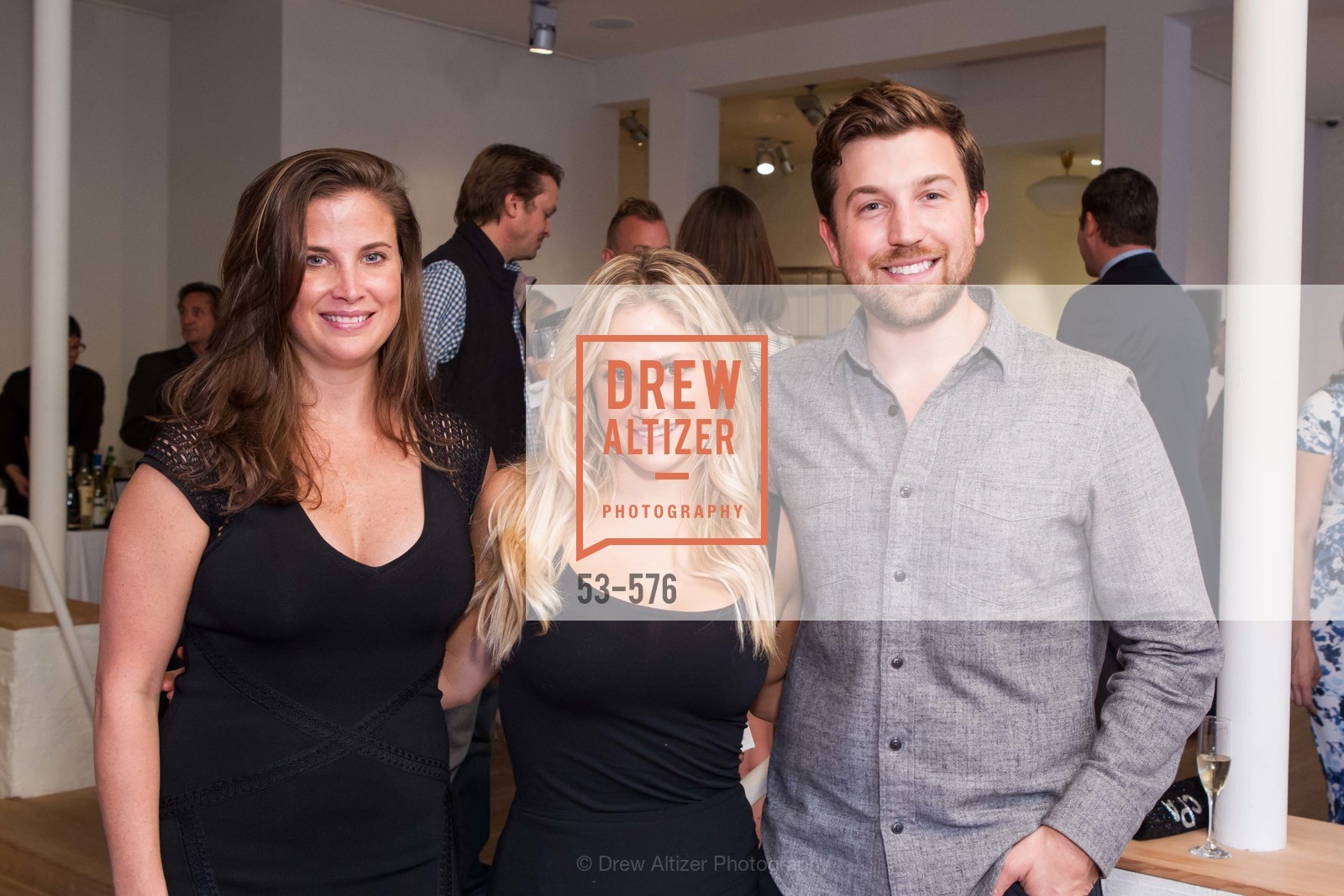 Lauren Grafer, Kimberly Ovitz, Daniel Gruneberg, SF FALL ANTIQUES SHOW Designer's Circle Cocktail Party at HEWN, US, September 23rd, 2014,Drew Altizer, Drew Altizer Photography, full-service agency, private events, San Francisco photographer, photographer california