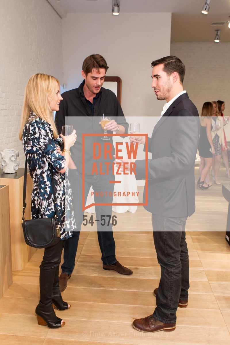 Amanda Hearst, William George, George Revel, SF FALL ANTIQUES SHOW Designer's Circle Cocktail Party at HEWN, US, September 23rd, 2014,Drew Altizer, Drew Altizer Photography, full-service agency, private events, San Francisco photographer, photographer california