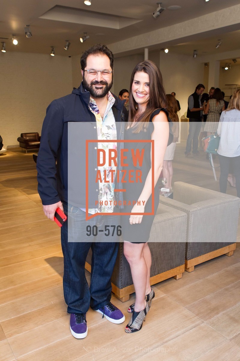 Shervin Pishevar, Meredith Kendall, SF FALL ANTIQUES SHOW Designer's Circle Cocktail Party at HEWN, US, September 23rd, 2014,Drew Altizer, Drew Altizer Photography, full-service agency, private events, San Francisco photographer, photographer california