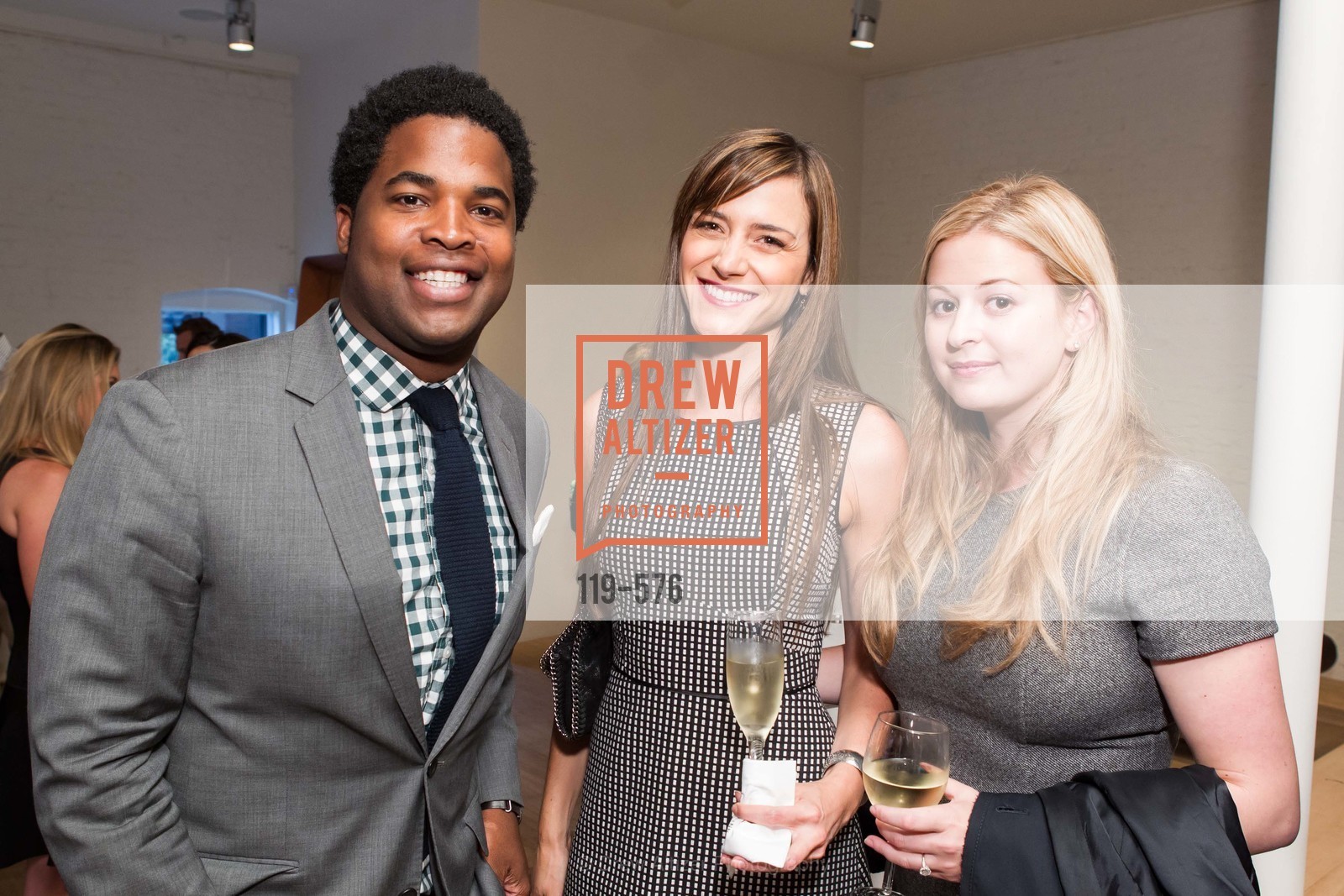 Baldwin Cunningham, Darya Rose, Alex Williams, SF FALL ANTIQUES SHOW Designer's Circle Cocktail Party at HEWN, US, September 23rd, 2014,Drew Altizer, Drew Altizer Photography, full-service agency, private events, San Francisco photographer, photographer california