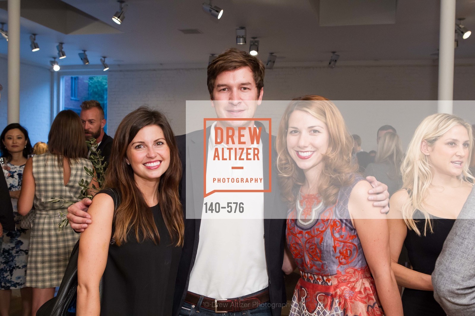 Alexandra Dukes, Jake Wachman, Melanie Ross, SF FALL ANTIQUES SHOW Designer's Circle Cocktail Party at HEWN, US, September 23rd, 2014,Drew Altizer, Drew Altizer Photography, full-service agency, private events, San Francisco photographer, photographer california