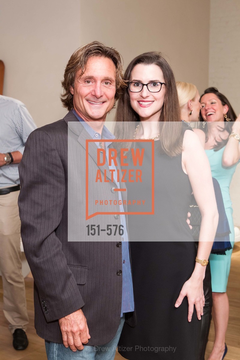 Steven Hill, Eleanor de Guigne, SF FALL ANTIQUES SHOW Designer's Circle Cocktail Party at HEWN, US, Photo #151-576 Steven Hill, Eleanor de Guigne, Photo #151-576