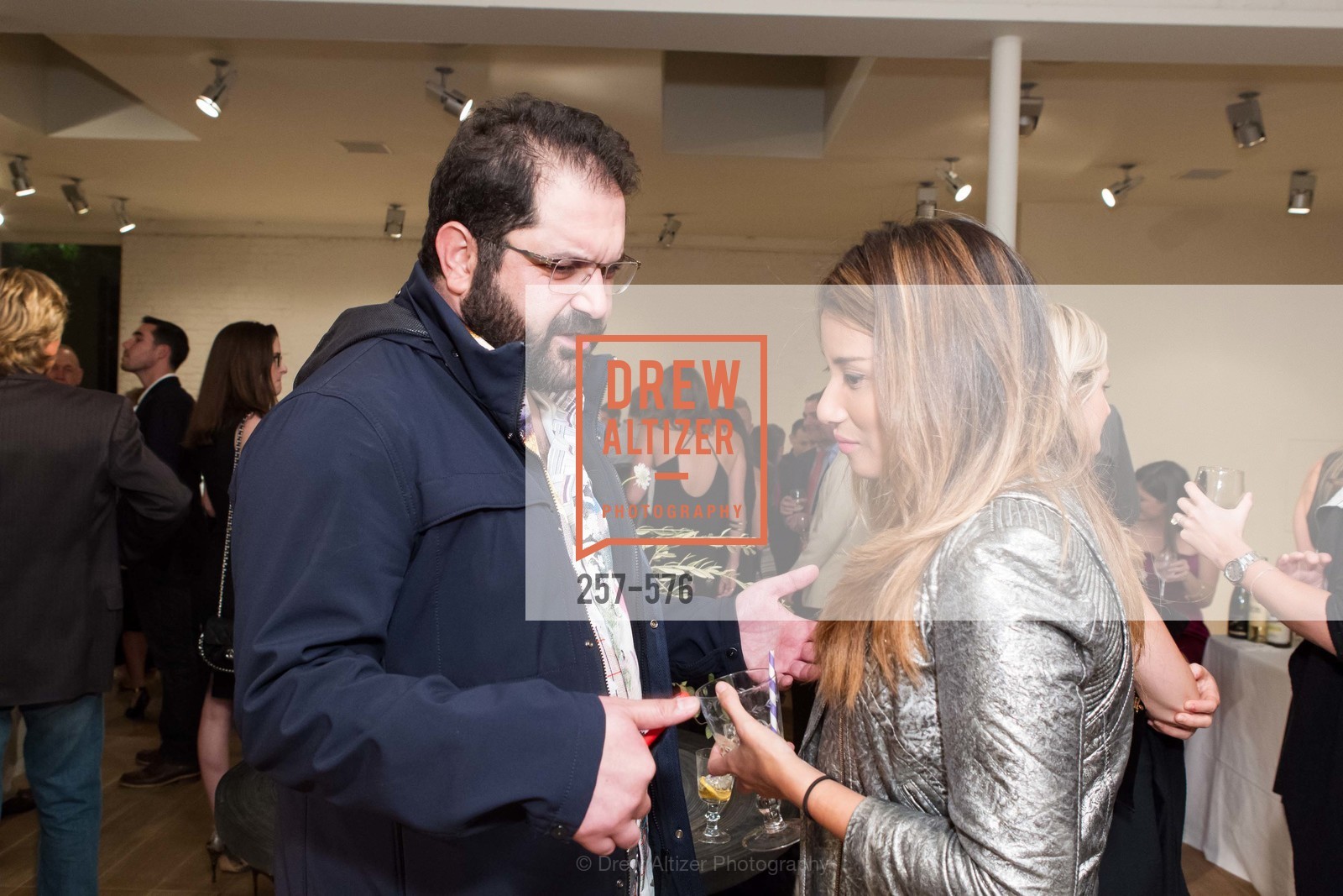 Shervin Pishevar, Evelyn Rusli, SF FALL ANTIQUES SHOW Designer's Circle Cocktail Party at HEWN, US, September 23rd, 2014,Drew Altizer, Drew Altizer Photography, full-service agency, private events, San Francisco photographer, photographer california