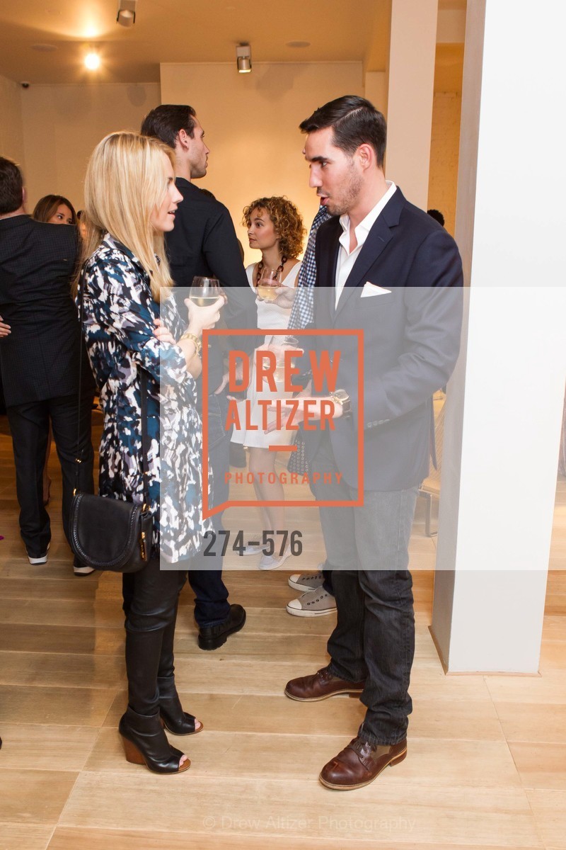 Amanda Hearst, George Revel, SF FALL ANTIQUES SHOW Designer's Circle Cocktail Party at HEWN, US, September 23rd, 2014,Drew Altizer, Drew Altizer Photography, full-service agency, private events, San Francisco photographer, photographer california