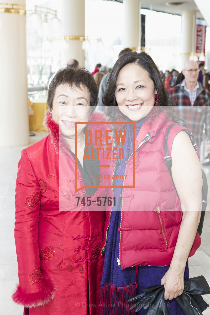 Marina Tsang, Patricia Lee Hoffman, SF Symphony Chinese New Year concert and Imperial Dinner 2018, Davies Symphony Hall. 201 Van Ness Avenue, February 24th, 2018, Photo #745-5761 Marina Tsang, Patricia Lee Hoffman, Photo #745-5761