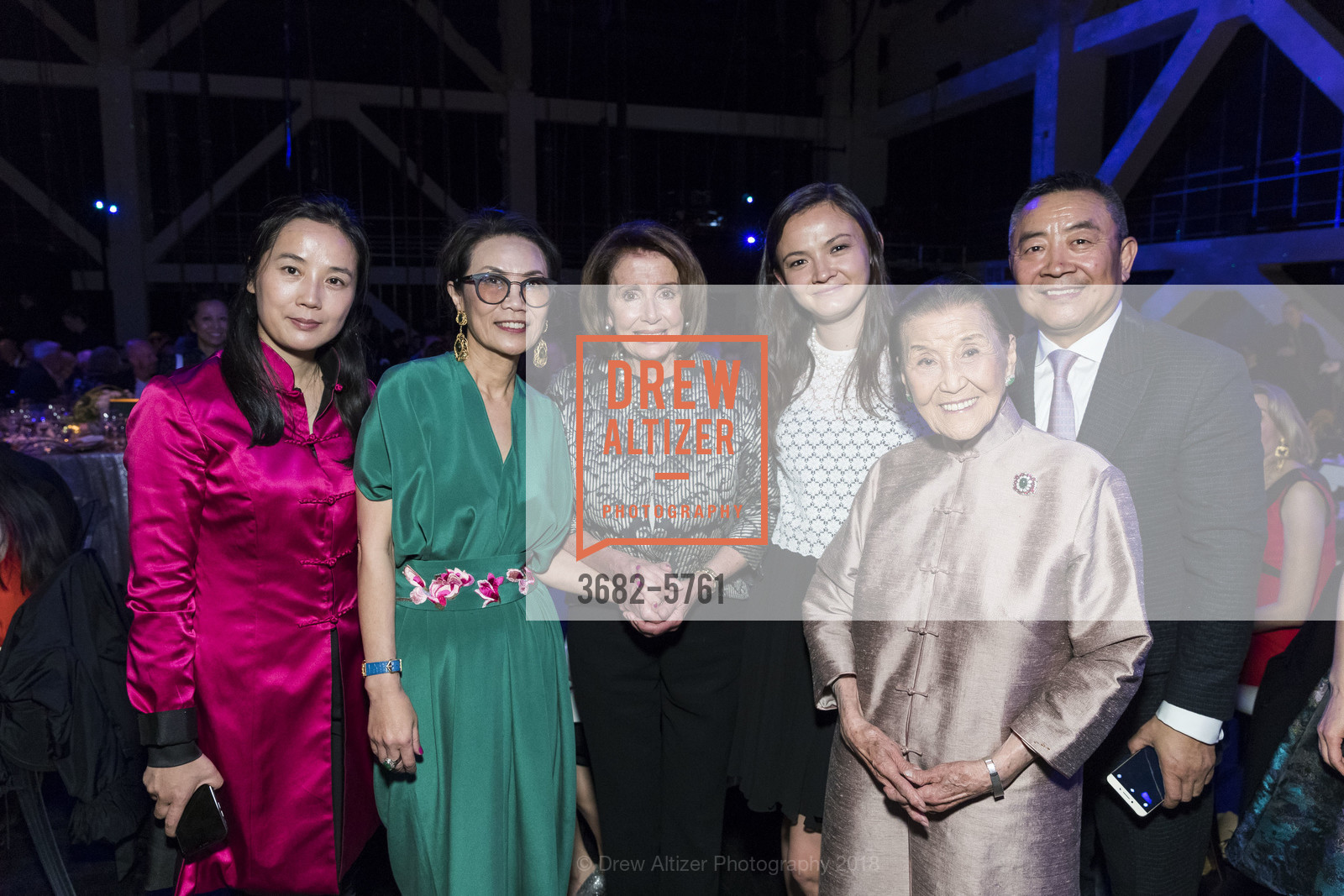 Xiaojun Lee, Nancy Pelosi, Siena Chen, Cecilia Chiang, Junning Lee, SF Symphony Chinese New Year concert and Imperial Dinner 2018, Various, October 28th, 2020, Photo #3682-5761 Xiaojun Lee, Nancy Pelosi, Siena Chen, Cecilia Chiang, Junning Lee, Photo #3682-5761