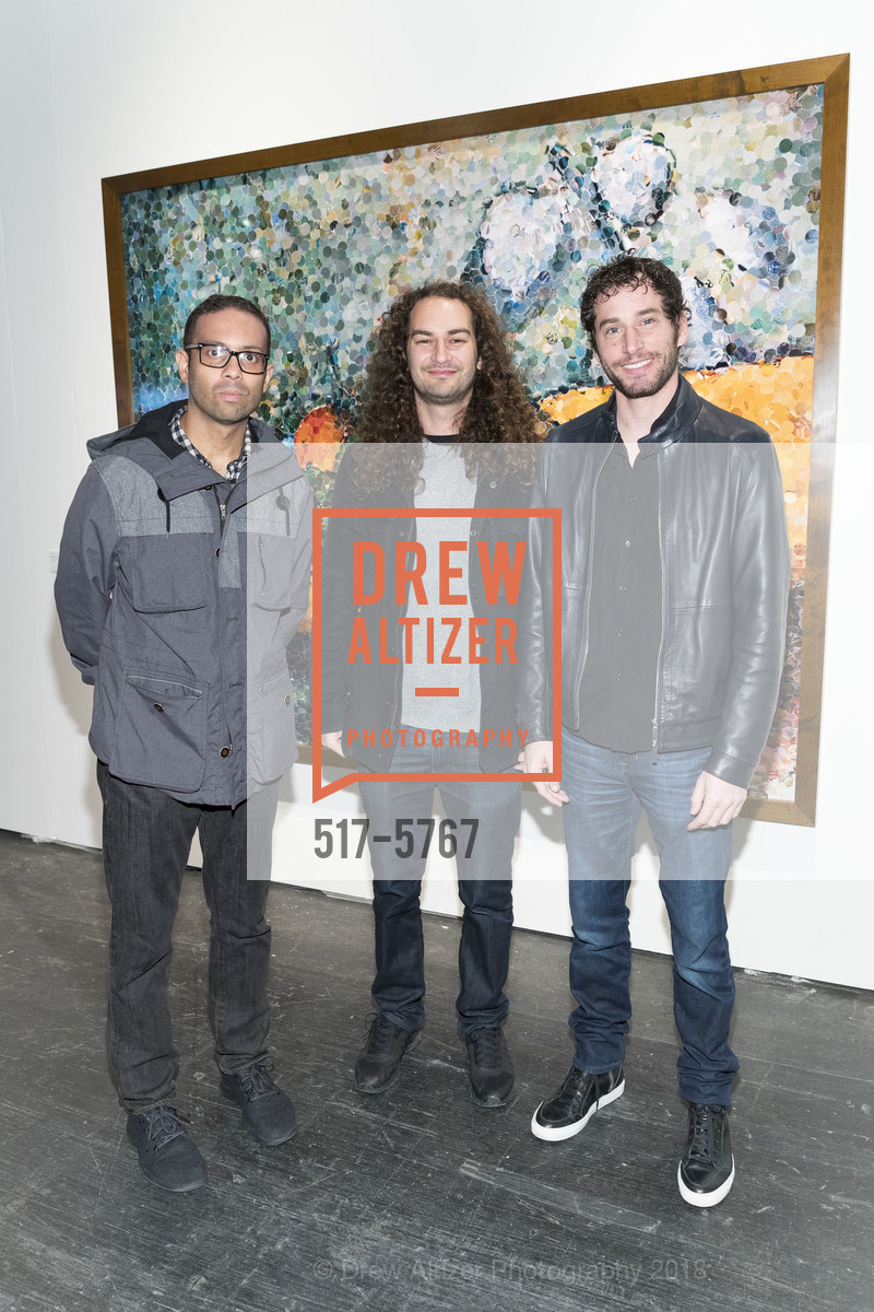 Tanai Kamat, Adam Swig, Don Tepman, PHOTOFAIRS San Francisco 2018 - First Look, Festival Pavilion Fort Mason. 2 Marina Blvd, San Francisco, CA, February 22nd, 2018, Photo #517-5767 Tanai Kamat, Adam Swig, Don Tepman, Photo #517-5767