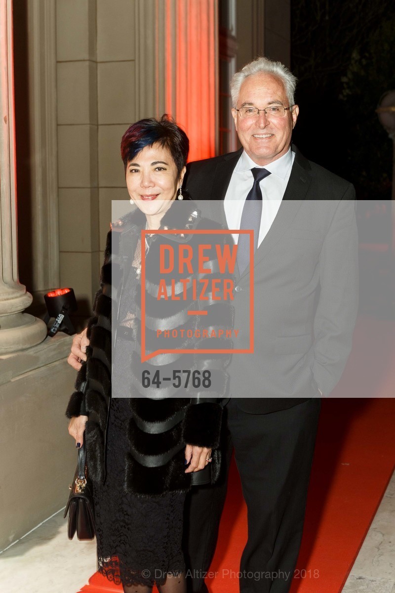 Carol Lum, George Twardowski, Hope for Hearts Foundation Gilded Hearts Benefit 2018, Le Petit Trianon. 3800 Washington Street, February 24th, 2018, Photo #64-5768 Carol Lum, George Twardowski, Photo #64-5768