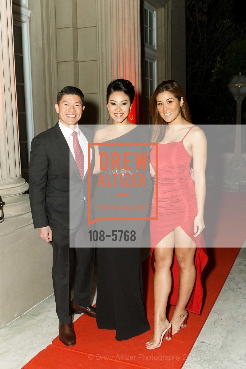 Chris Nguyen, Veronica De La Cruz, Maria Medina, Hope for Hearts Foundation Gilded Hearts Benefit 2018, Le Petit Trianon. 3800 Washington Street, February 24th, 2018, Photo #108-5768 Chris Nguyen, Veronica De La Cruz, Maria Medina, Photo #108-5768
