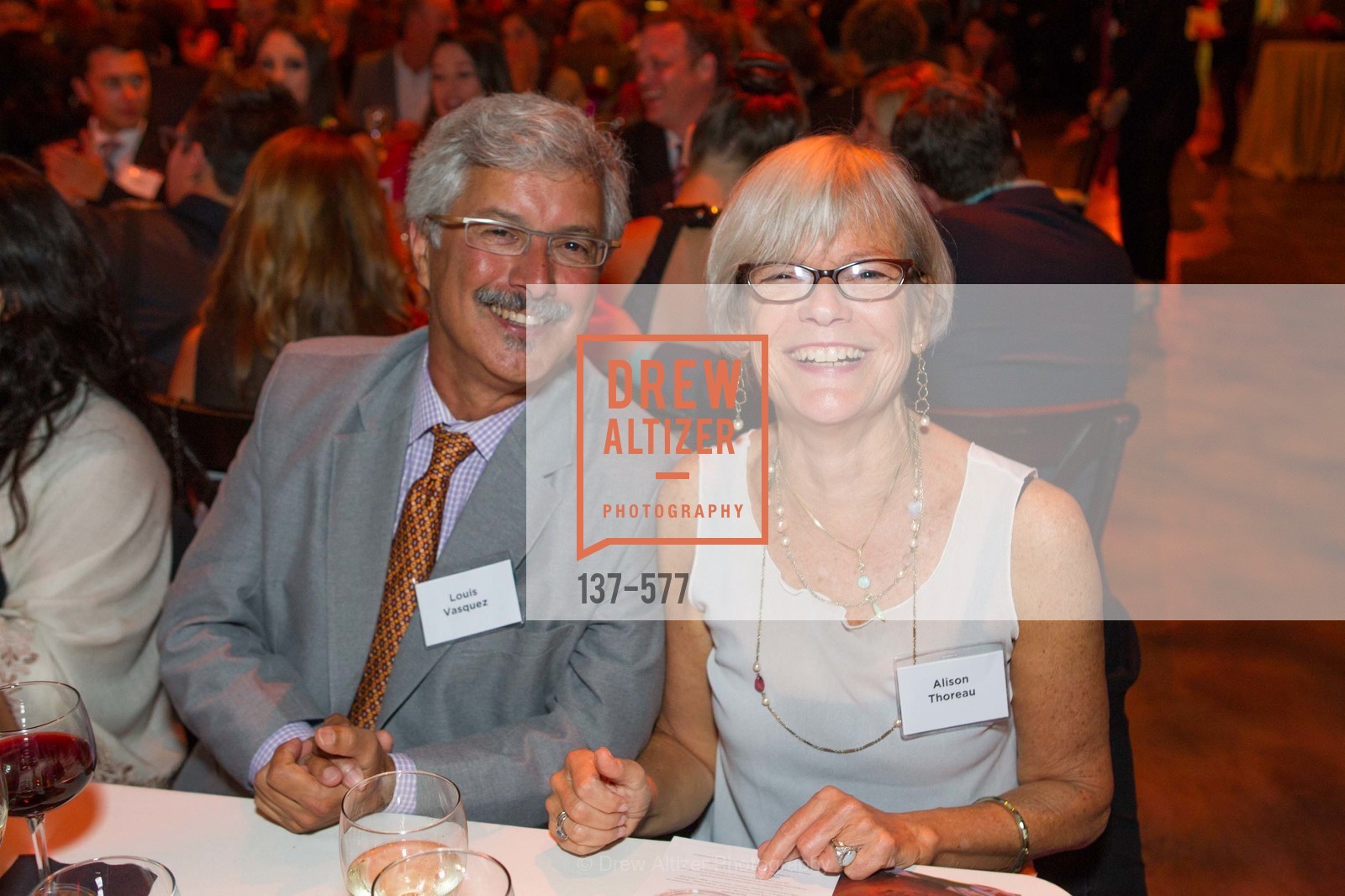 Louis Vasquez, Alison Thoreau, SF-MARIN FOOD BANK One Big Table Gala, US, Photo #137-577 Louis Vasquez, Alison Thoreau, Photo #137-577