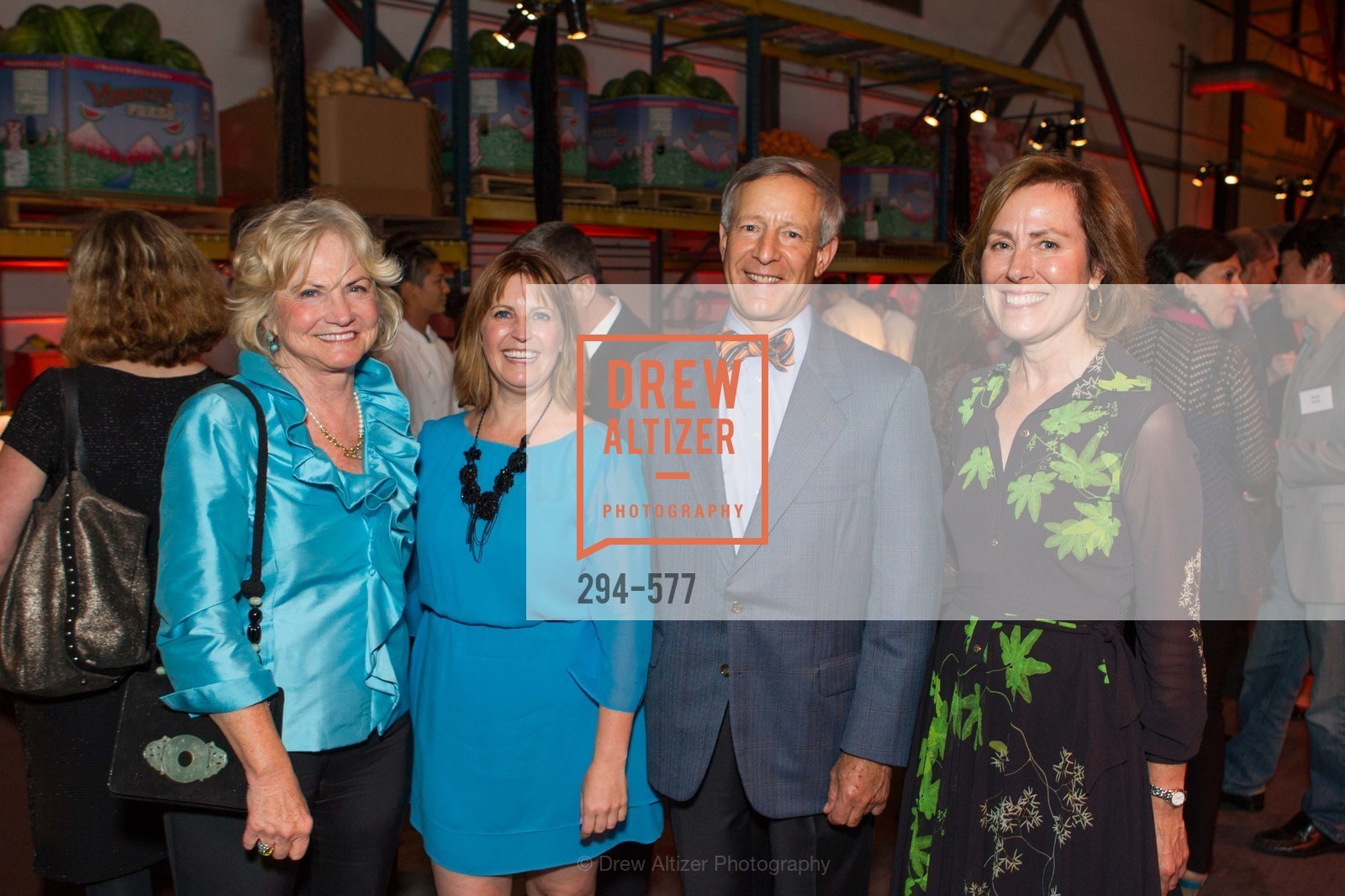Kiki Pescatello, Jennifer Levy, Jack Bertges, JoAnn Bertges, SF-MARIN FOOD BANK One Big Table Gala, US, Photo #294-577 Kiki Pescatello, Jennifer Levy, Jack Bertges, JoAnn Bertges, Photo #294-577