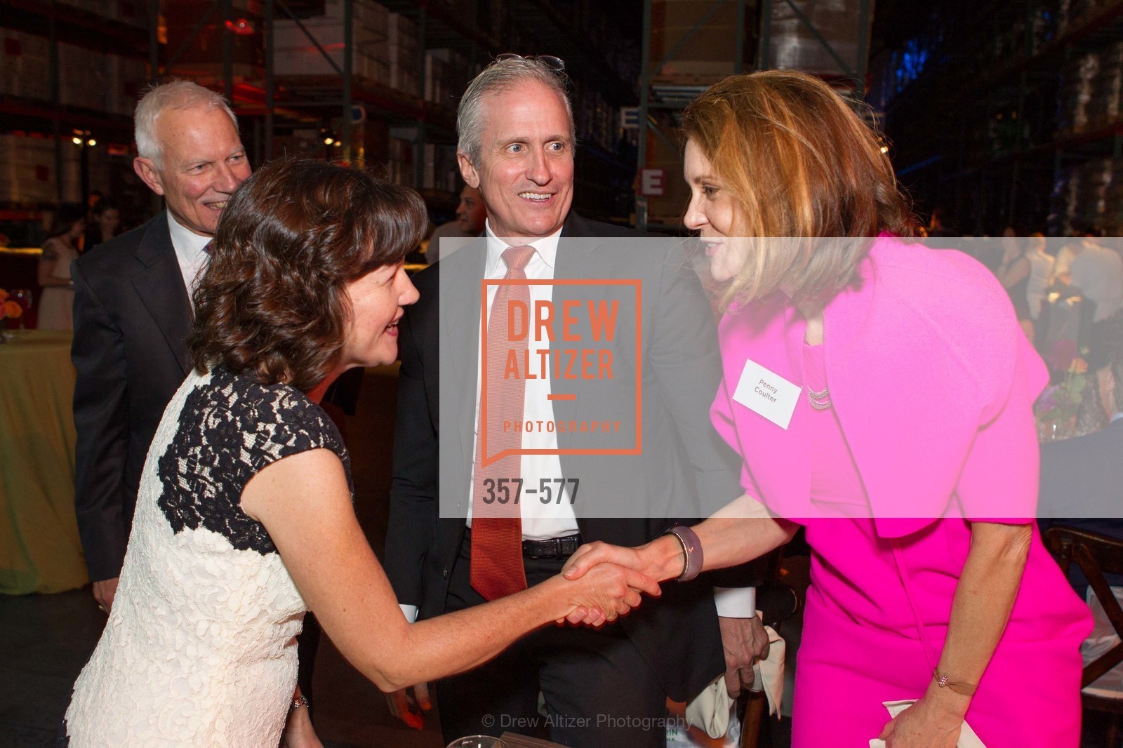 Leslie Bacho, Jim Coulter, Penny Coulter, SF-MARIN FOOD BANK One Big Table Gala, US, Photo #357-577 Leslie Bacho, Jim Coulter, Penny Coulter, Photo #357-577