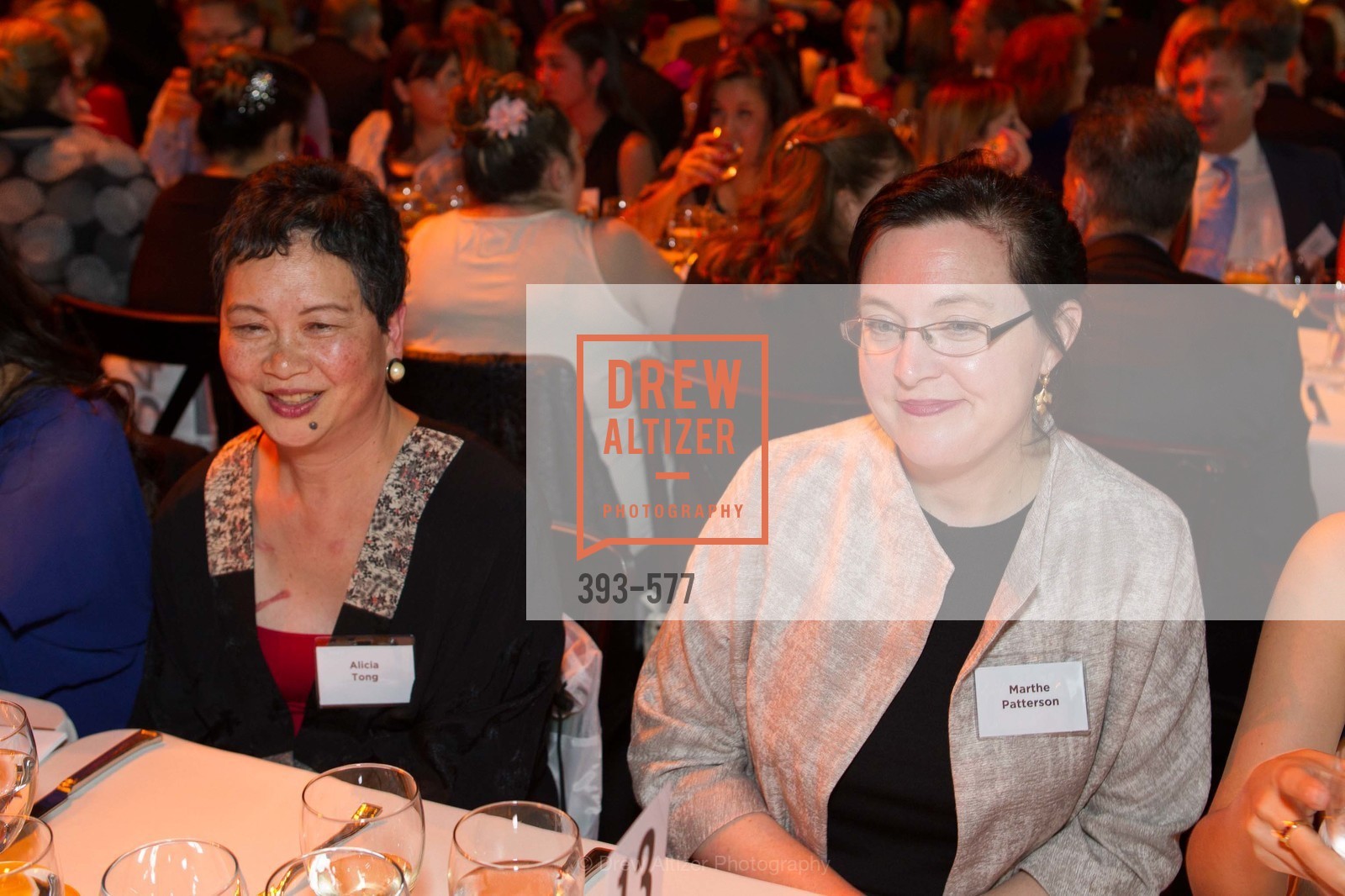 Alcia Tong, Marthe Patterson, SF-MARIN FOOD BANK One Big Table Gala, US, Photo #393-577 Alcia Tong, Marthe Patterson, Photo #393-577