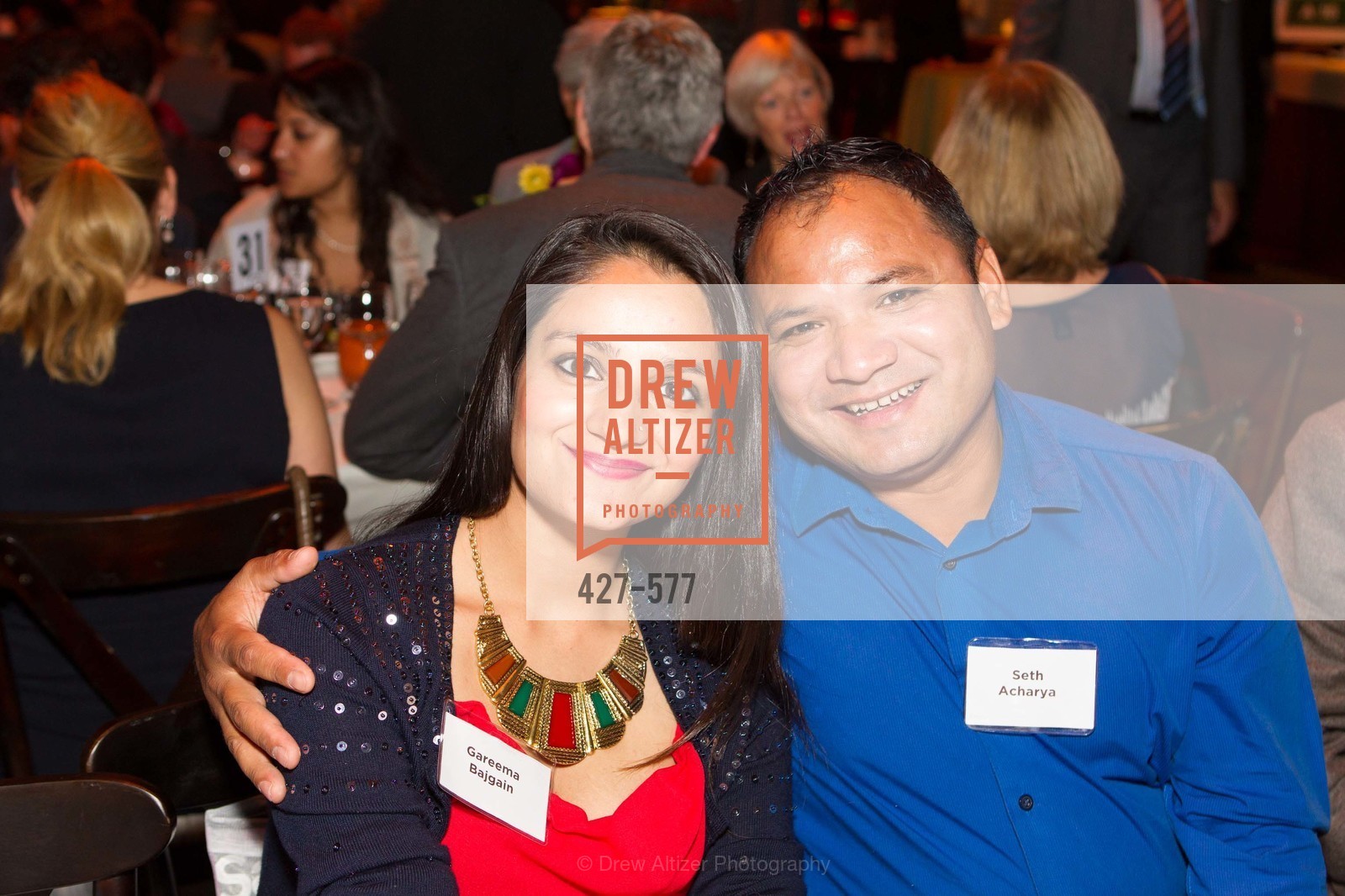 Gareema Bajgain, Seth Acharya, SF-MARIN FOOD BANK One Big Table Gala, US, September 27th, 2014,Drew Altizer, Drew Altizer Photography, full-service event agency, private events, San Francisco photographer, photographer California