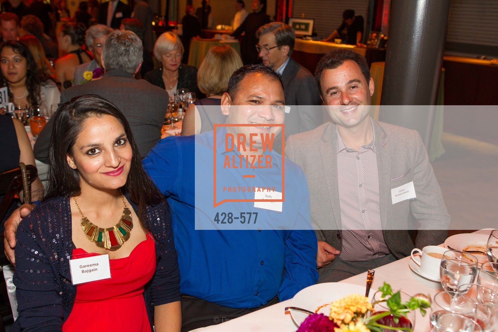 Gareema Bajgain, Seth Acharya, Oren Rubernstein, SF-MARIN FOOD BANK One Big Table Gala, US, September 27th, 2014,Drew Altizer, Drew Altizer Photography, full-service event agency, private events, San Francisco photographer, photographer California