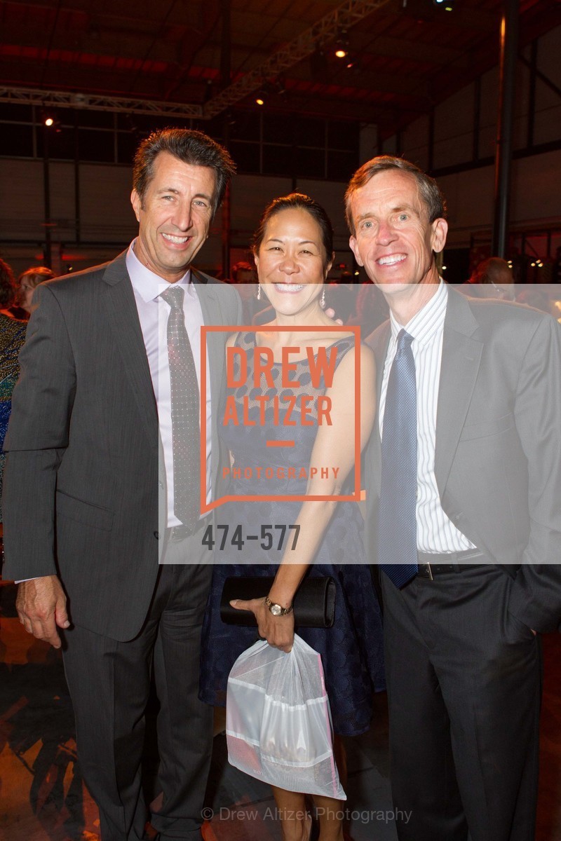 Steve Milovich, Leslie Eckstein, Timothy Geraghty, SF-MARIN FOOD BANK One Big Table Gala, US, Photo #474-577 Steve Milovich, Leslie Eckstein, Timothy Geraghty, Photo #474-577