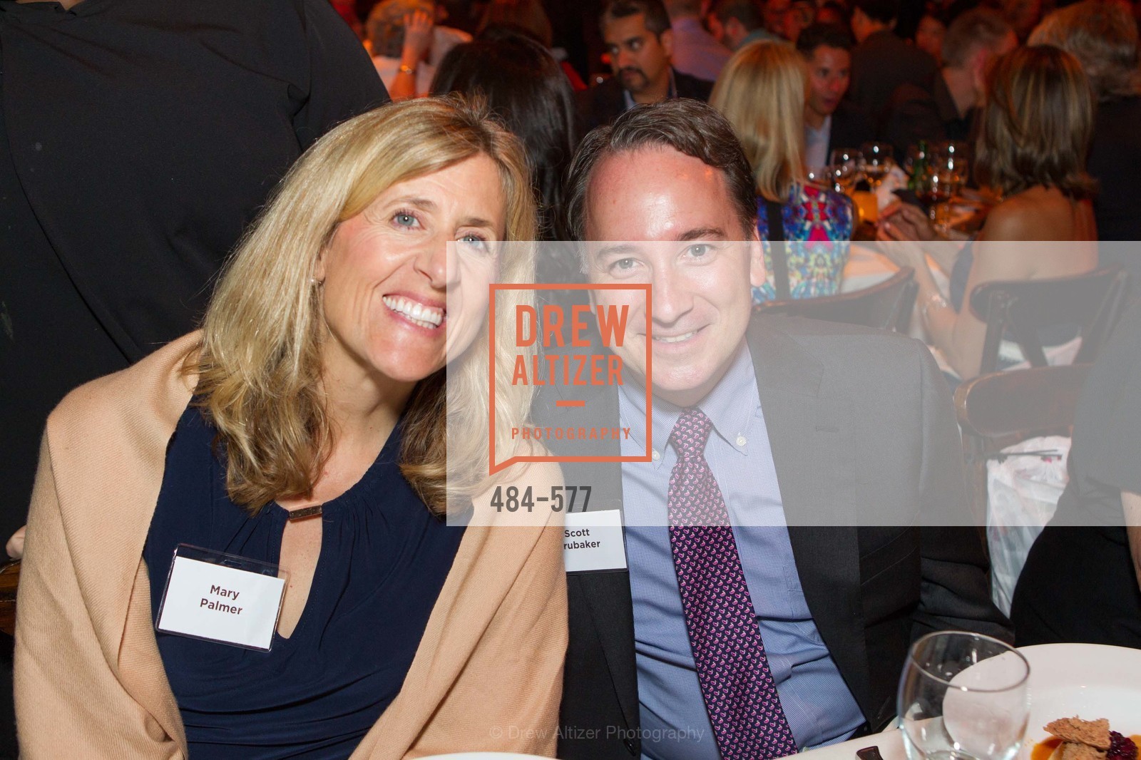 Mary Palmer, Scott Brubaker, SF-MARIN FOOD BANK One Big Table Gala, US, September 27th, 2014