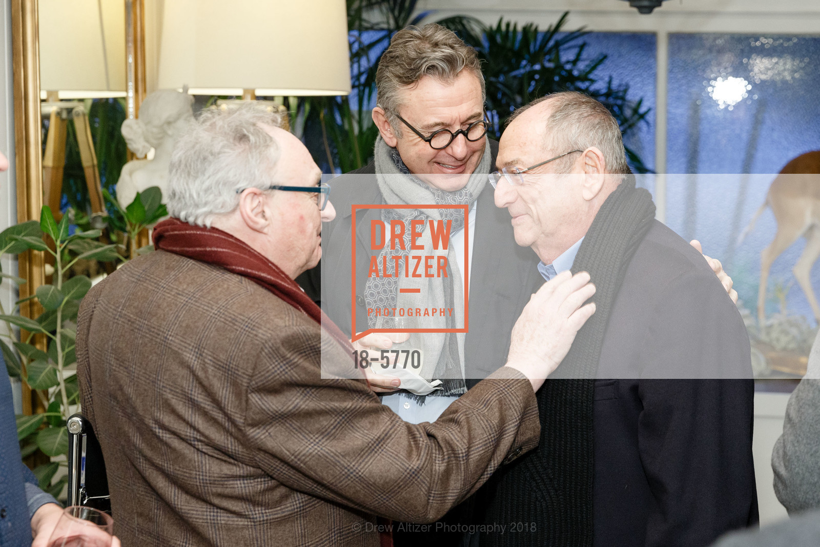 Paul Wiseman, Richard Snyder, Mark Leno Fundraising Cocktail Party, Zeterre Landscape Architecture. 1171 Folsom St., San Francisco, CA 91711, February 26th, 2018, Photo #18-5770 Paul Wiseman, Richard Snyder, Photo #18-5770