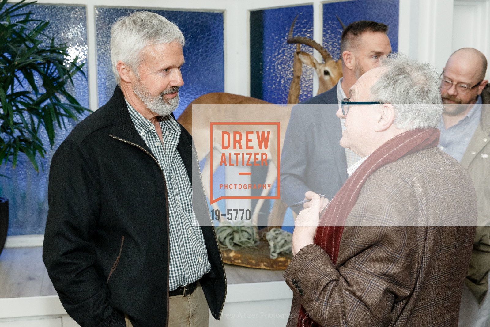 Charlie Barnett, Stephen Sussman, Mark Leno Fundraising Cocktail Party, Zeterre Landscape Architecture. 1171 Folsom St., San Francisco, CA 91711, February 26th, 2018, Photo #19-5770 Charlie Barnett, Stephen Sussman, Photo #19-5770
