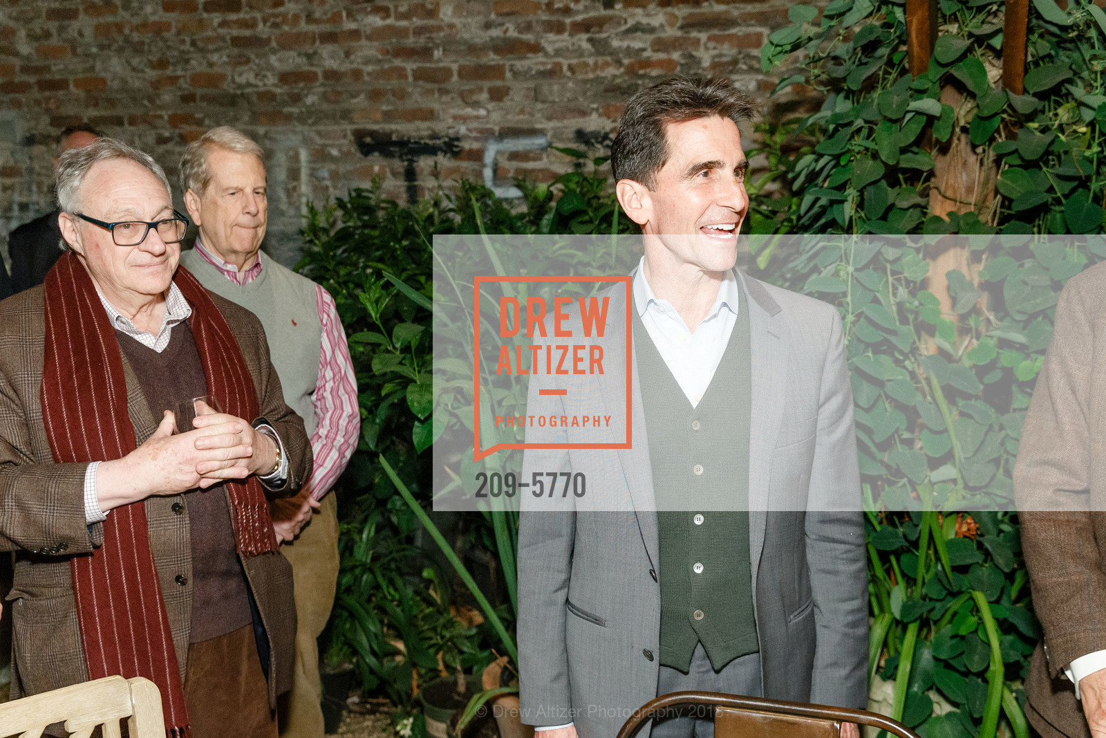 Stephen Sussman, Mark Leno, Mark Leno Fundraising Cocktail Party, Zeterre Landscape Architecture. 1171 Folsom St., San Francisco, CA 91711, February 26th, 2018, Photo #209-5770 Stephen Sussman, Mark Leno, Photo #209-5770