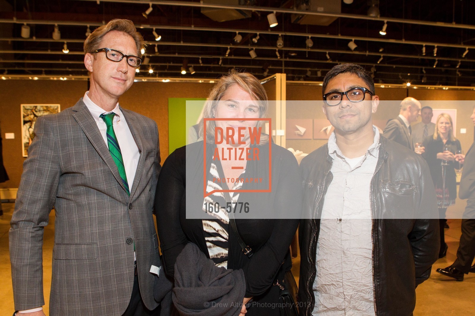 Marjory Graue, Chris Perez, SFMOMA 2013 Art Auction Collectors’ Preview Party, US, February 28th, 2013, Photo #160-5776 Marjory Graue, Chris Perez, Photo #160-5776