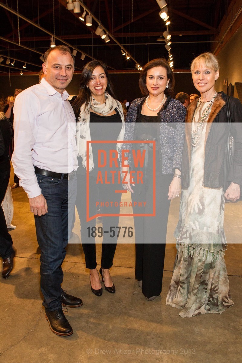 Ramzi Haidamus, Maria Haidamus, Dolly Chammas, Christine Suppes, SFMOMA 2013 Art Auction Collectors’ Preview Party, US, February 28th, 2013, Photo #189-5776 Ramzi Haidamus, Maria Haidamus, Dolly Chammas, Christine Suppes, Photo #189-5776