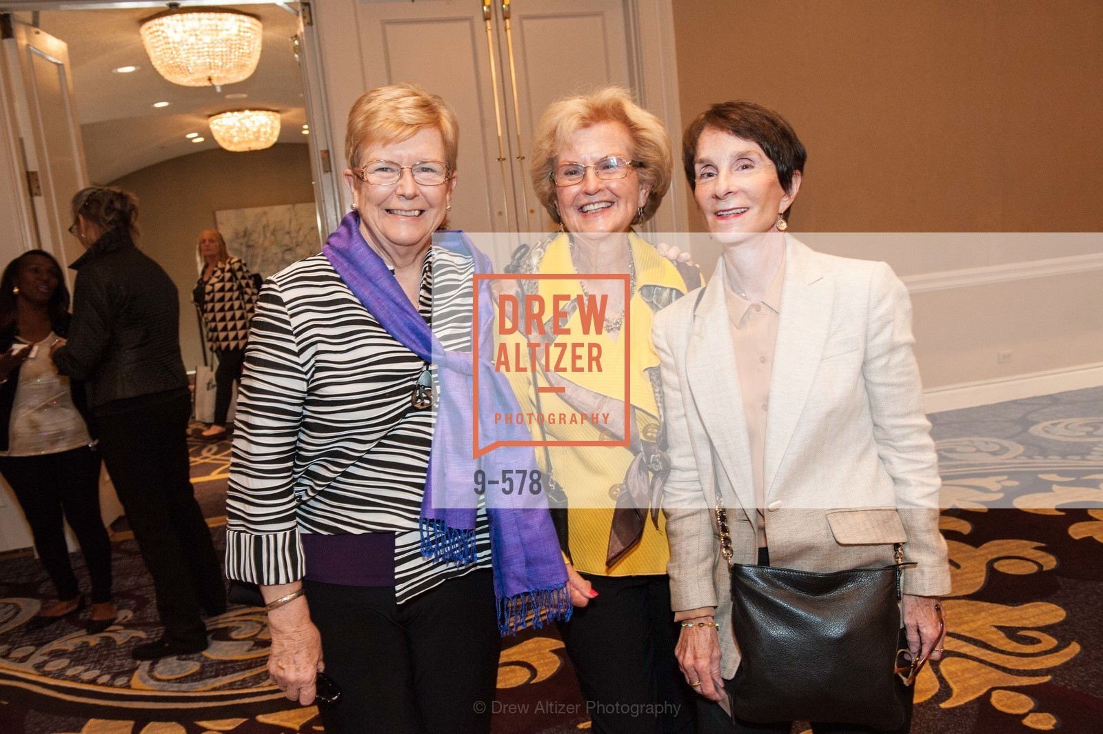 Peggy Vollert, Mary Mccaffrey, Mary Rudden, HOMELESS PRENATAL Annual Luncheon 2014, US, October 1st, 2014, Photo #9-578 Peggy Vollert, Mary Mccaffrey, Mary Rudden, Photo #9-578