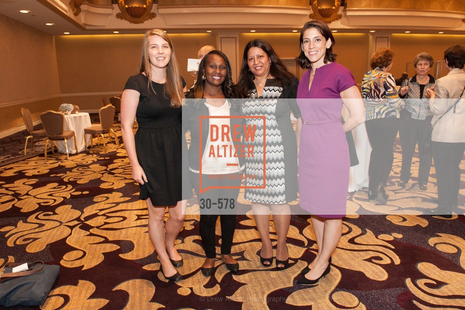 Stephanie Bemong, Carla Roberts, Sonya Batres, Jen Pitts, HOMELESS PRENATAL Annual Luncheon 2014, US, October 1st, 2014, Photo #30-578 Stephanie Bemong, Carla Roberts, Sonya Batres, Jen Pitts, Photo #30-578