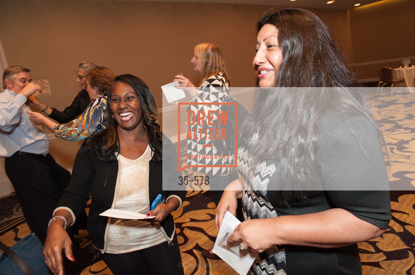 Carla Roberts, Sonya Batres, HOMELESS PRENATAL Annual Luncheon 2014, US, October 1st, 2014, Photo #35-578 Carla Roberts, Sonya Batres, Photo #35-578