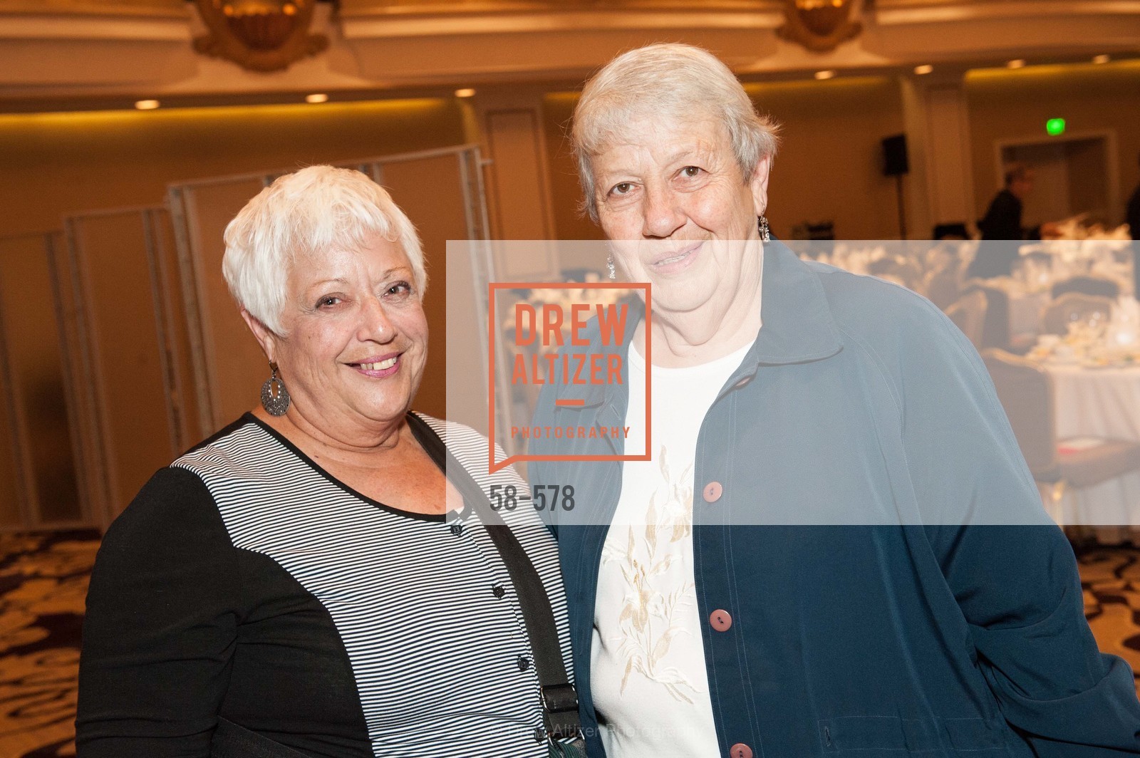 Anne Kroll, Sally Roth, HOMELESS PRENATAL Annual Luncheon 2014, US, October 1st, 2014, Photo #58-578 Anne Kroll, Sally Roth, Photo #58-578